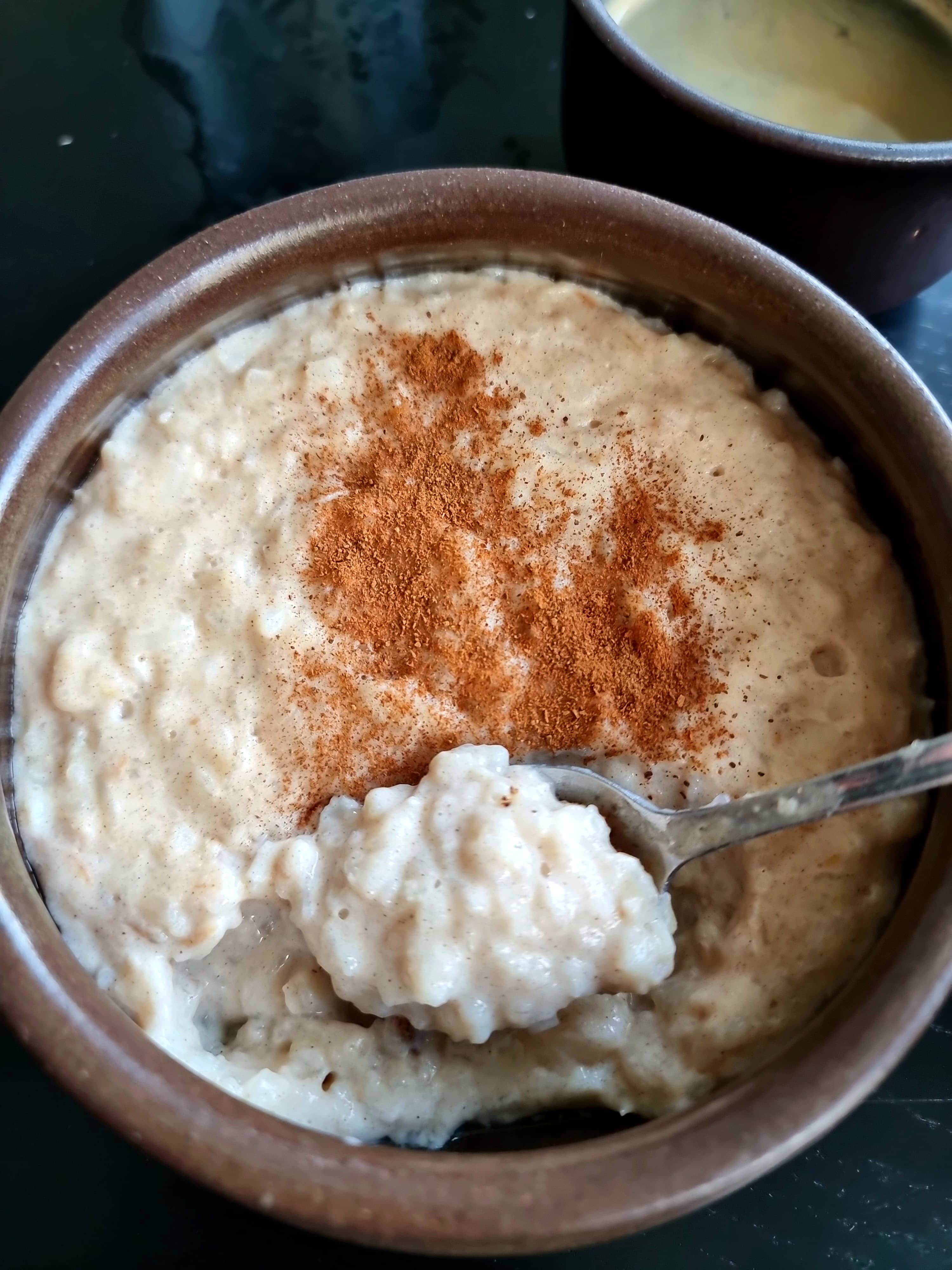 Proteinrik ris- och blomkålsgröt grötmix tomtegröt 