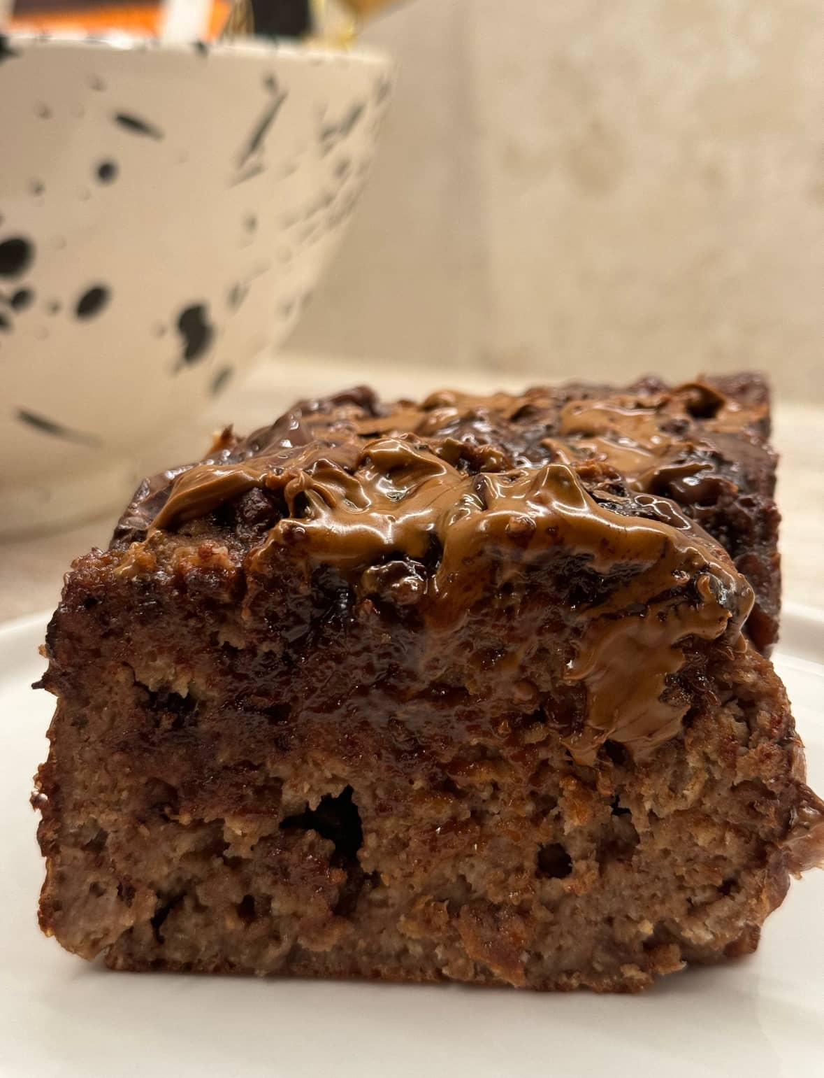 Proteinrikt choklad- och bananbröd 