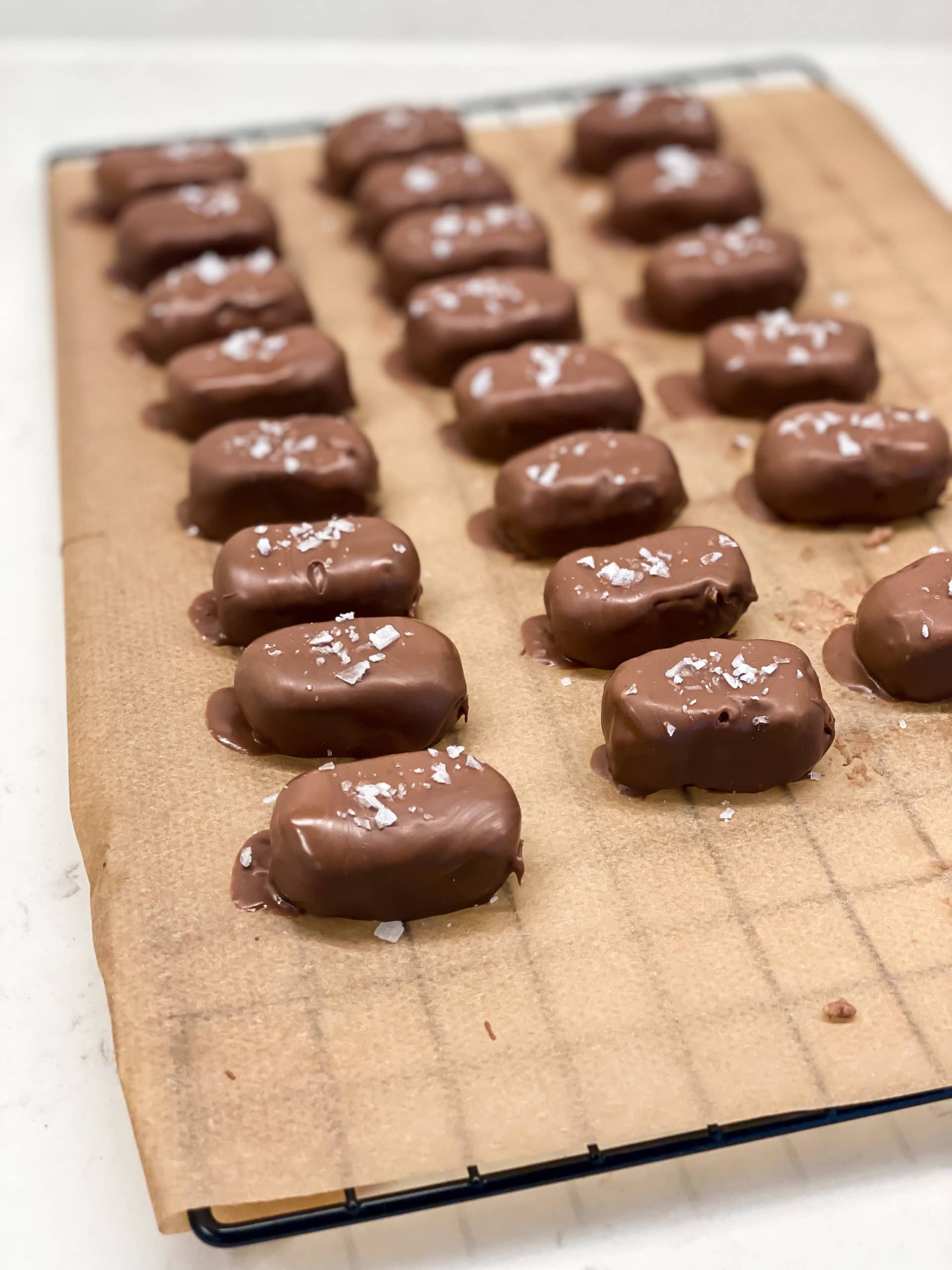 Bountys med choklad och havssalt