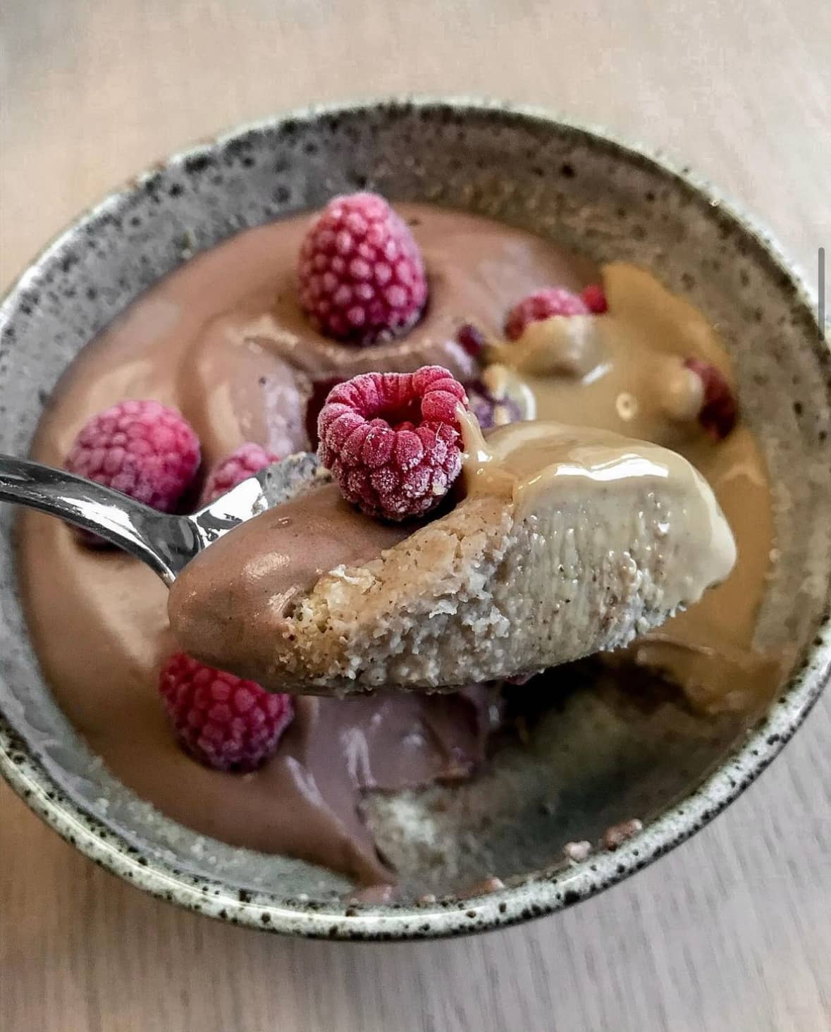 Overnight oats pepparkaka kasein mjölkchoklad med havssalt 