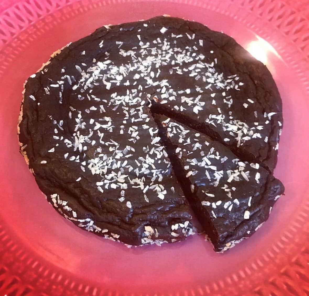 Proteinrik och snabb kladdkaka