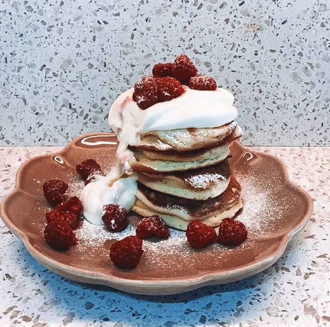 Proteinpannkakor med citron