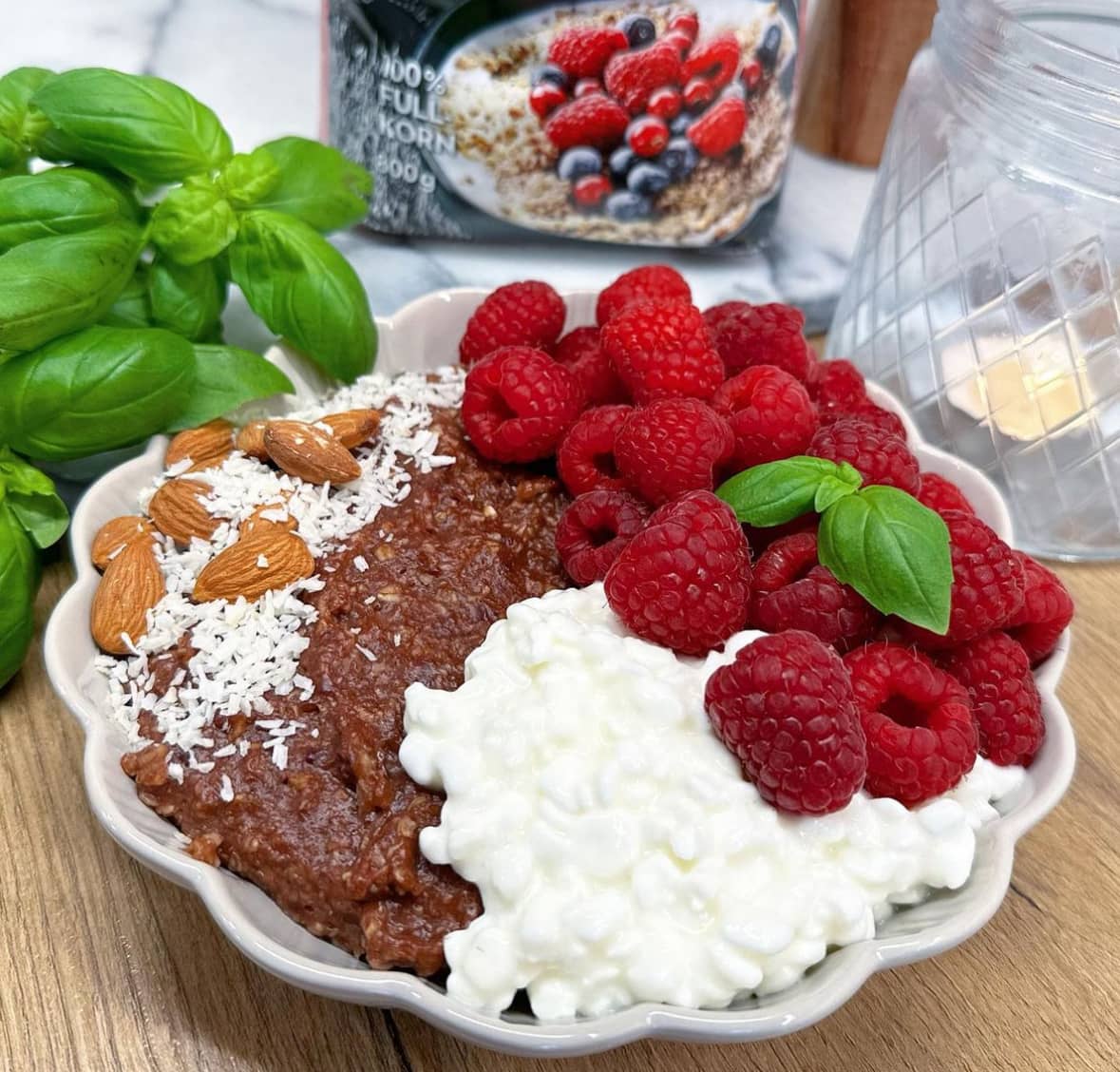 Proteinrik chokladgröt 