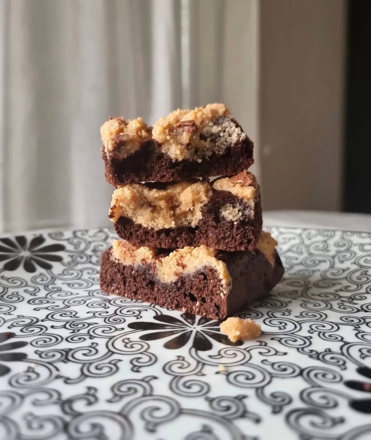 Proteinrika brookies vassle gräddkola