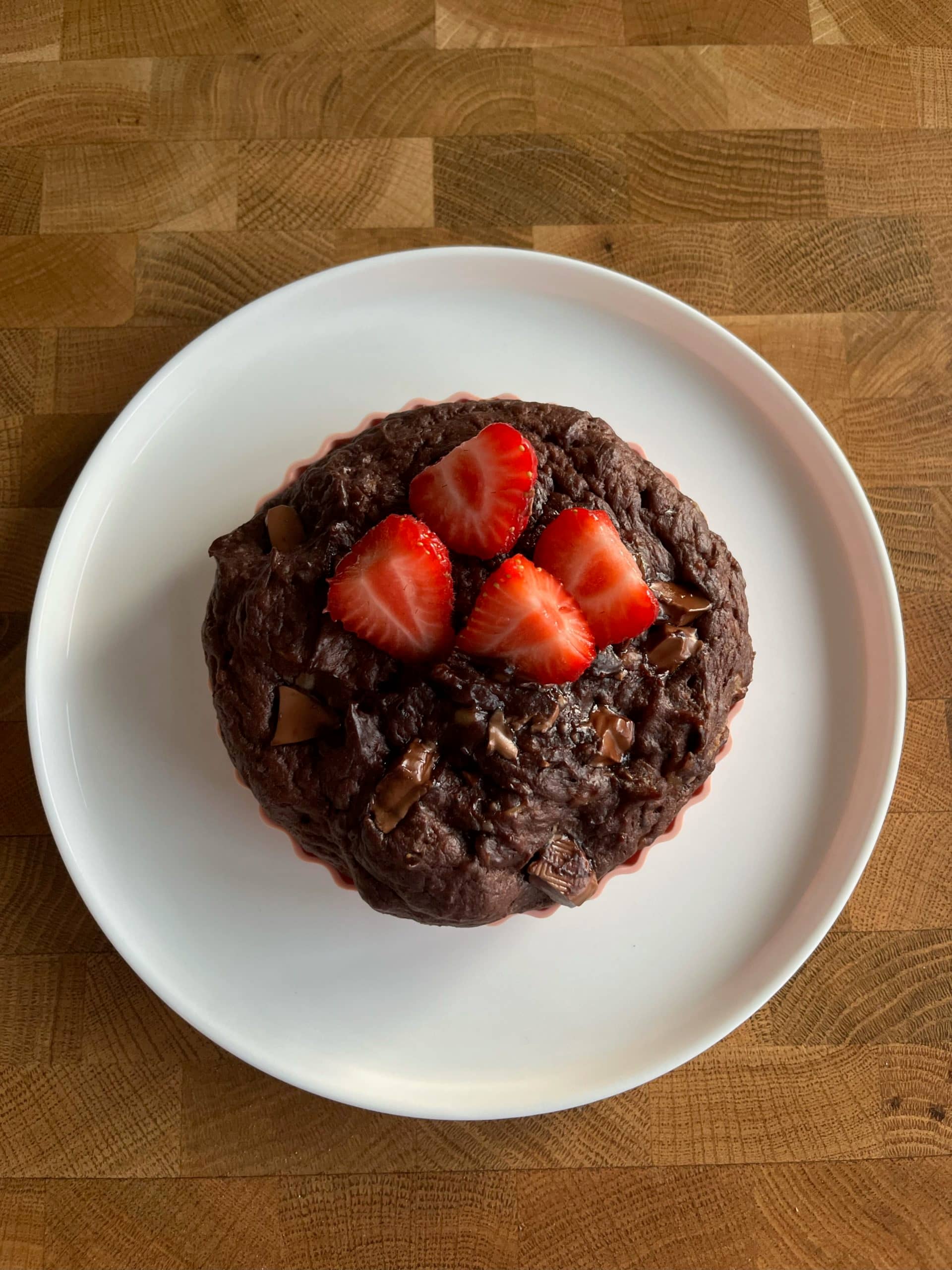 Brownie med mjölkchoklad & havssalt