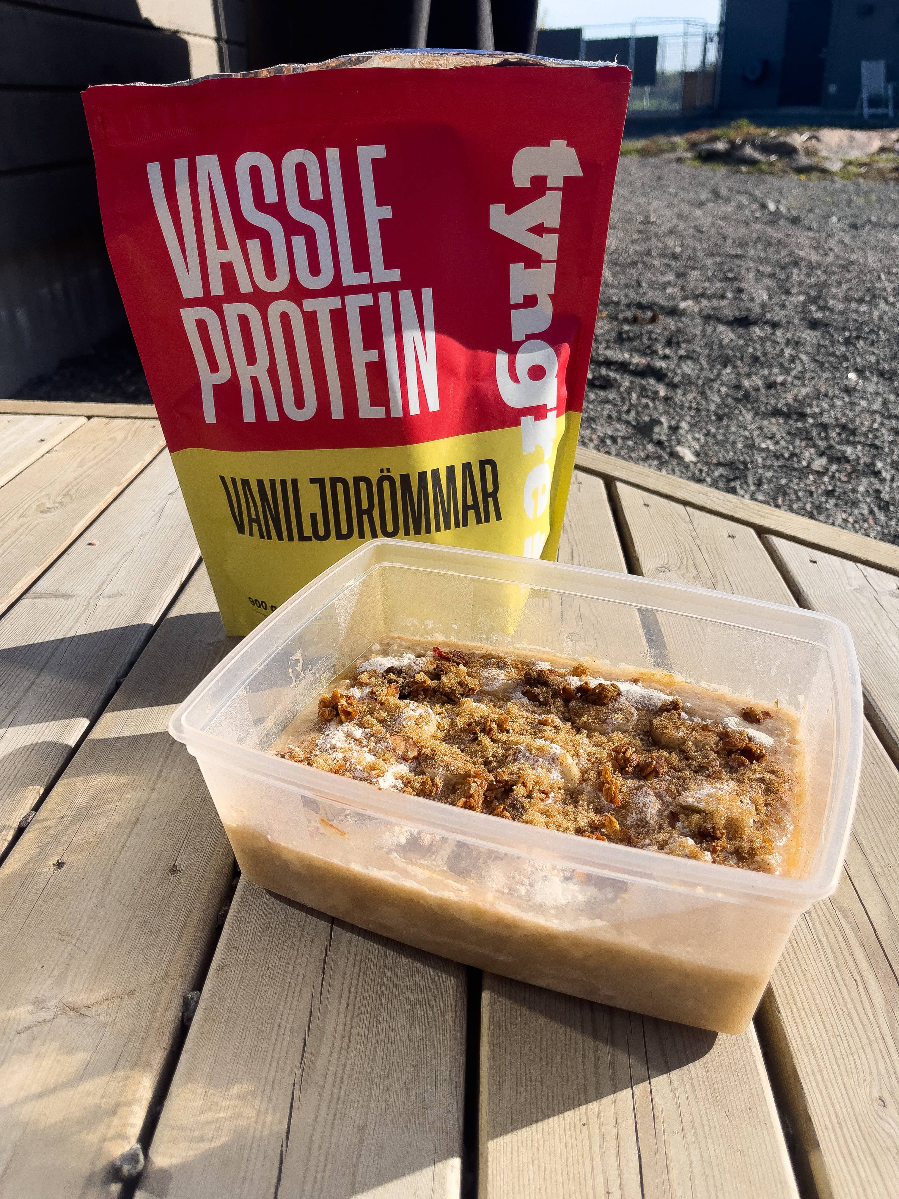 Vaniljgröt med extra protein