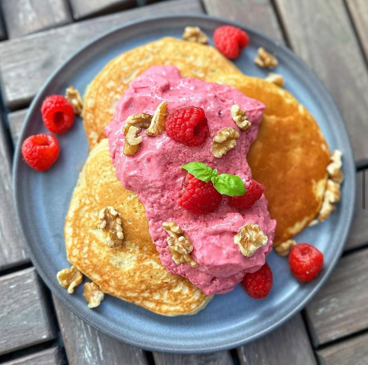 Proteinrika bananpannkakor 