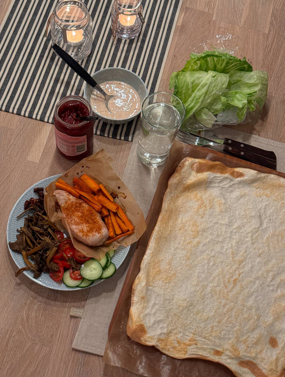 Hemmagjort wrapbröd