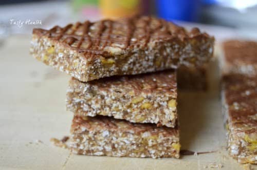 Vanilla almond fudge proteinbars