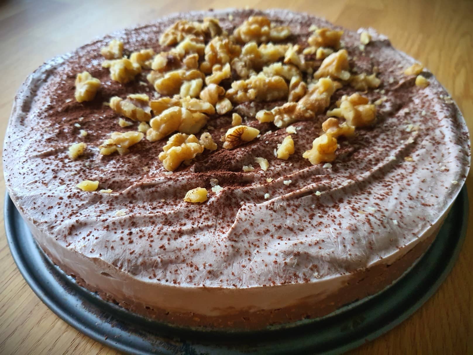 Frozen chokladcheesecake