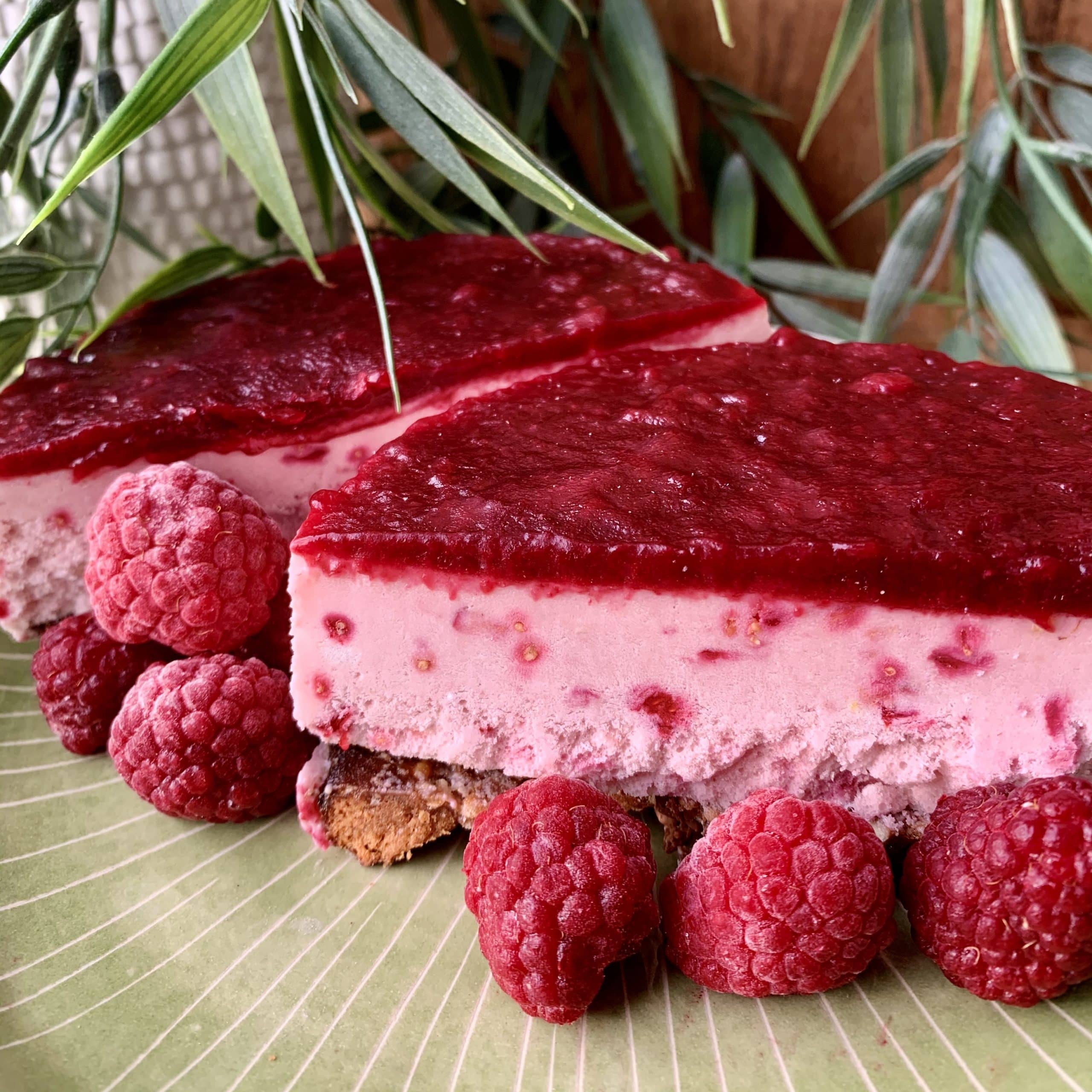 Frozen cheesecake