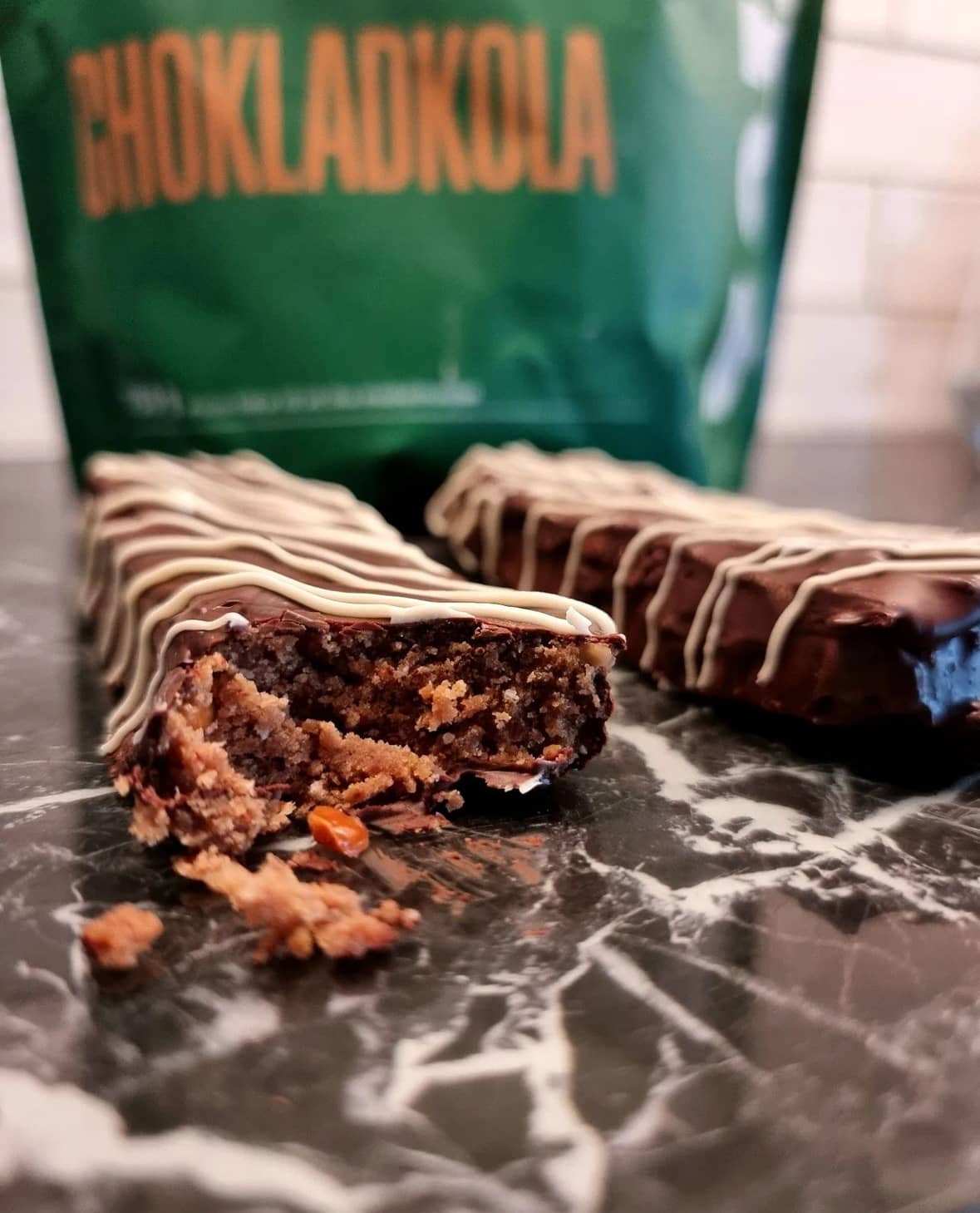 Veganska karamell- och jordnötsbars