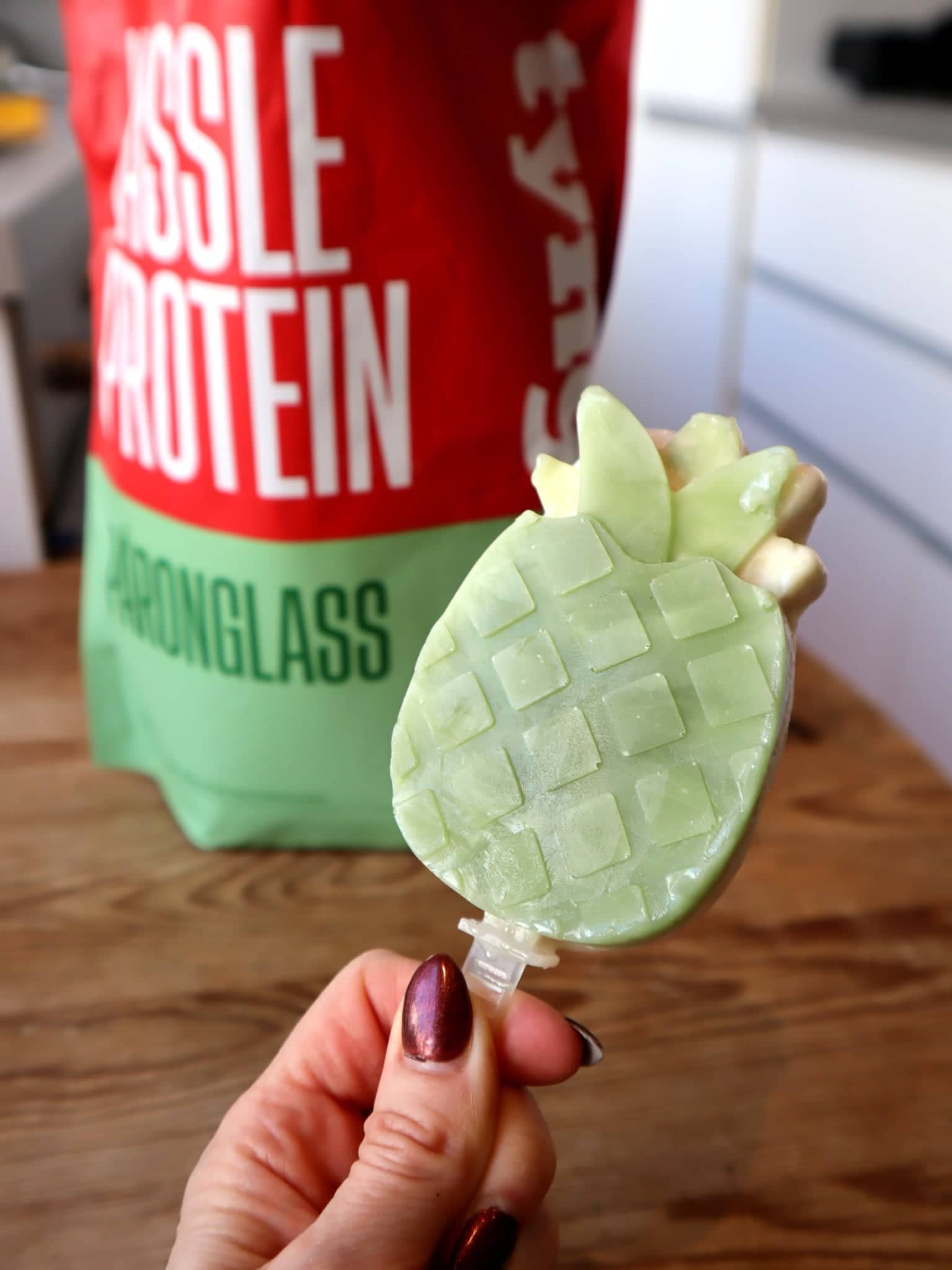 Proteinrik päronsplitt