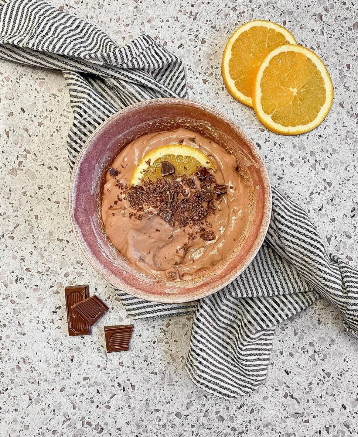 Overnight oats med pepparkaka- och apelsinkrokant