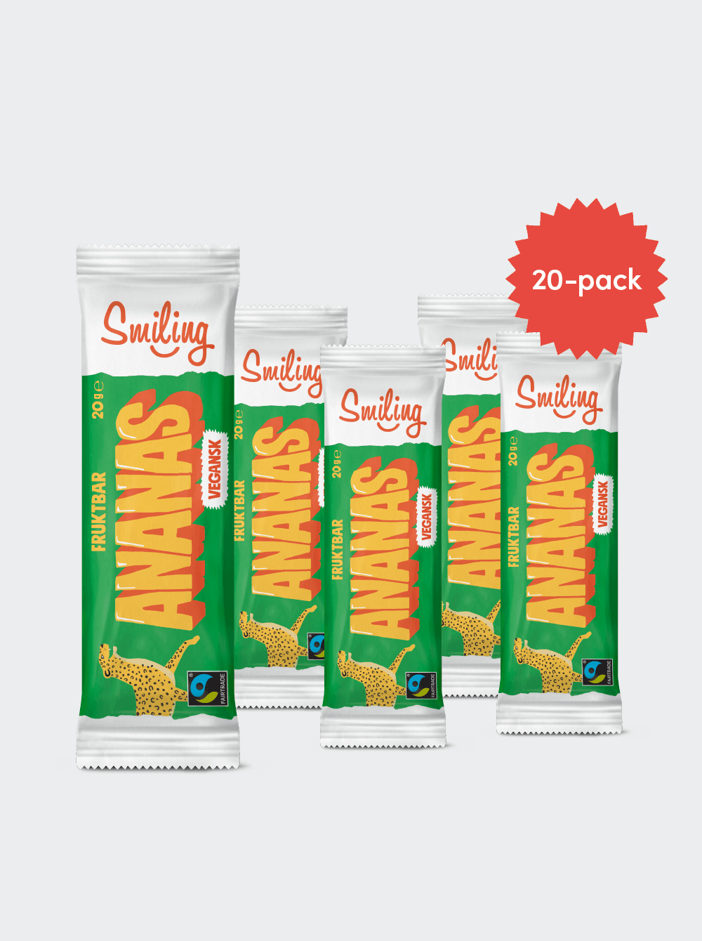 Bildnummer 1 av Smiling Fruktbar Ananas 20-pack