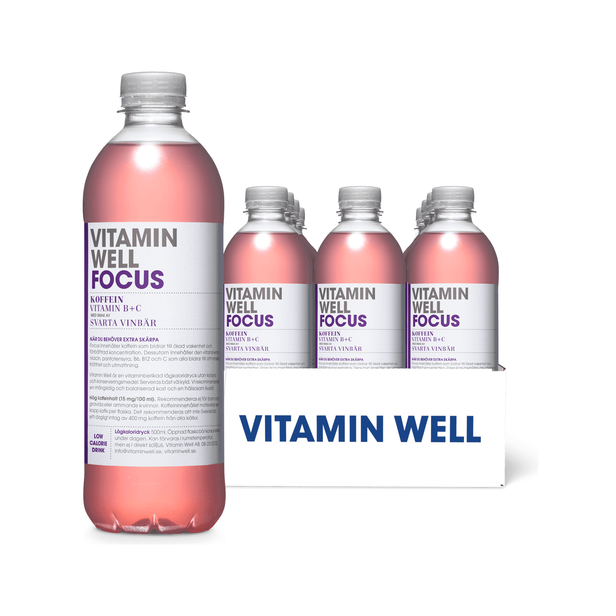 Bildnummer 1 av Vitamin Well Focus 12-pack