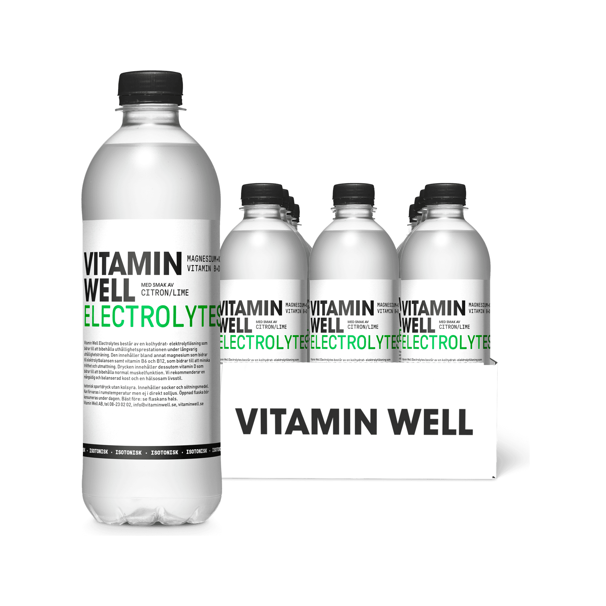 Bildnummer 1 av Vitamin Well Electrolytes 001 12-pack