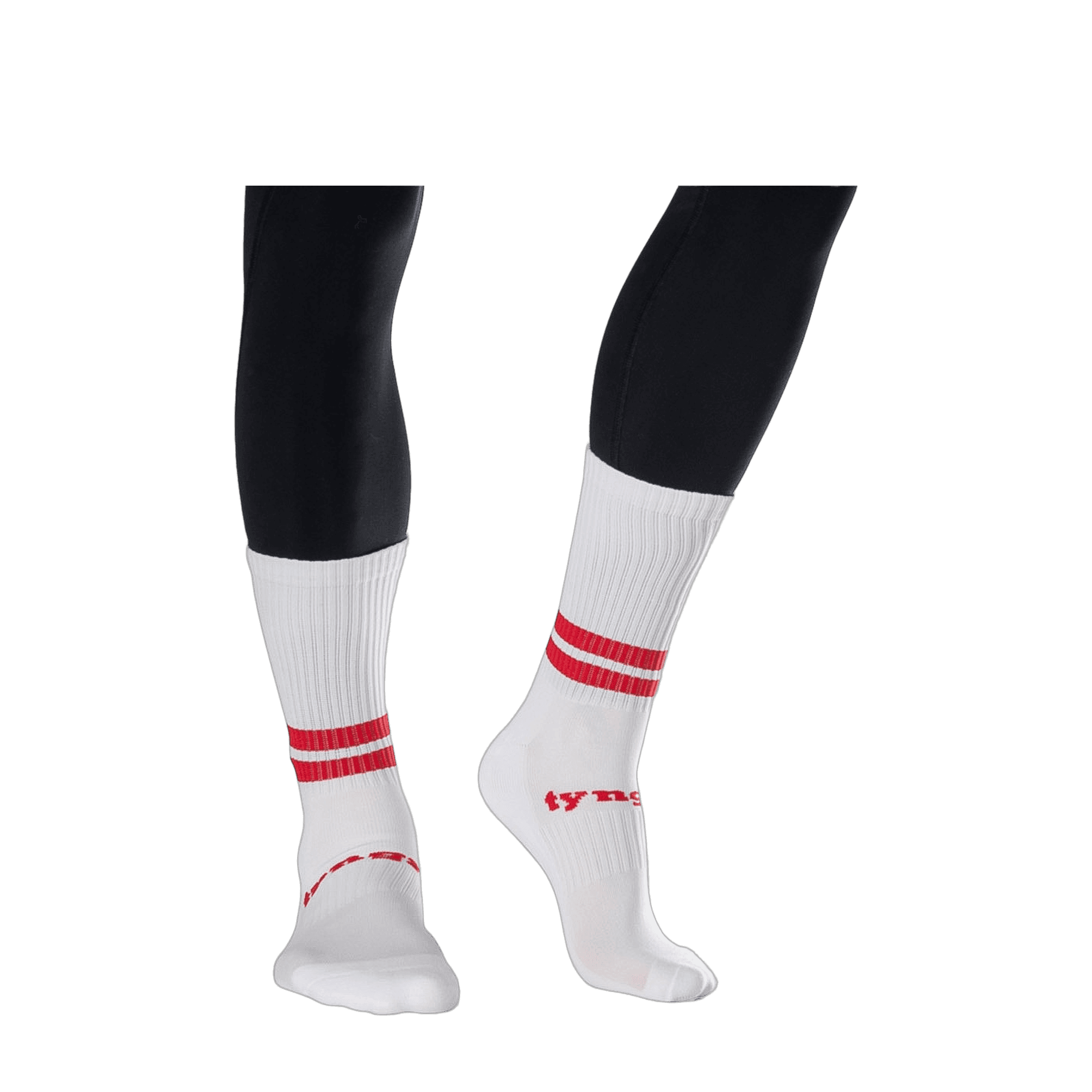 Bildnummer 1 av Sport Socks Red Stripes