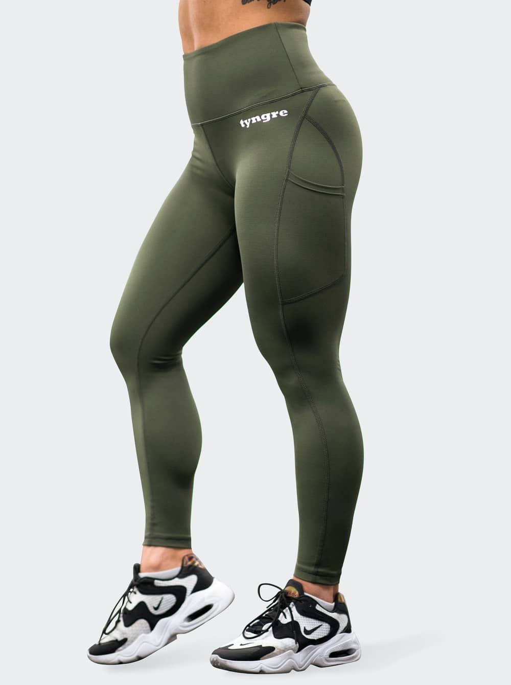 Bildnummer 2 av Tights Legend 7/8 Army Green