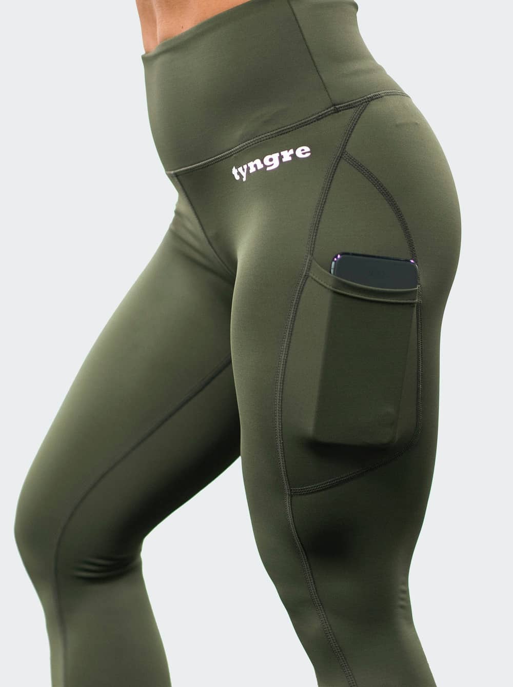 Bildnummer 4 av Tights Legend 7/8 Army Green