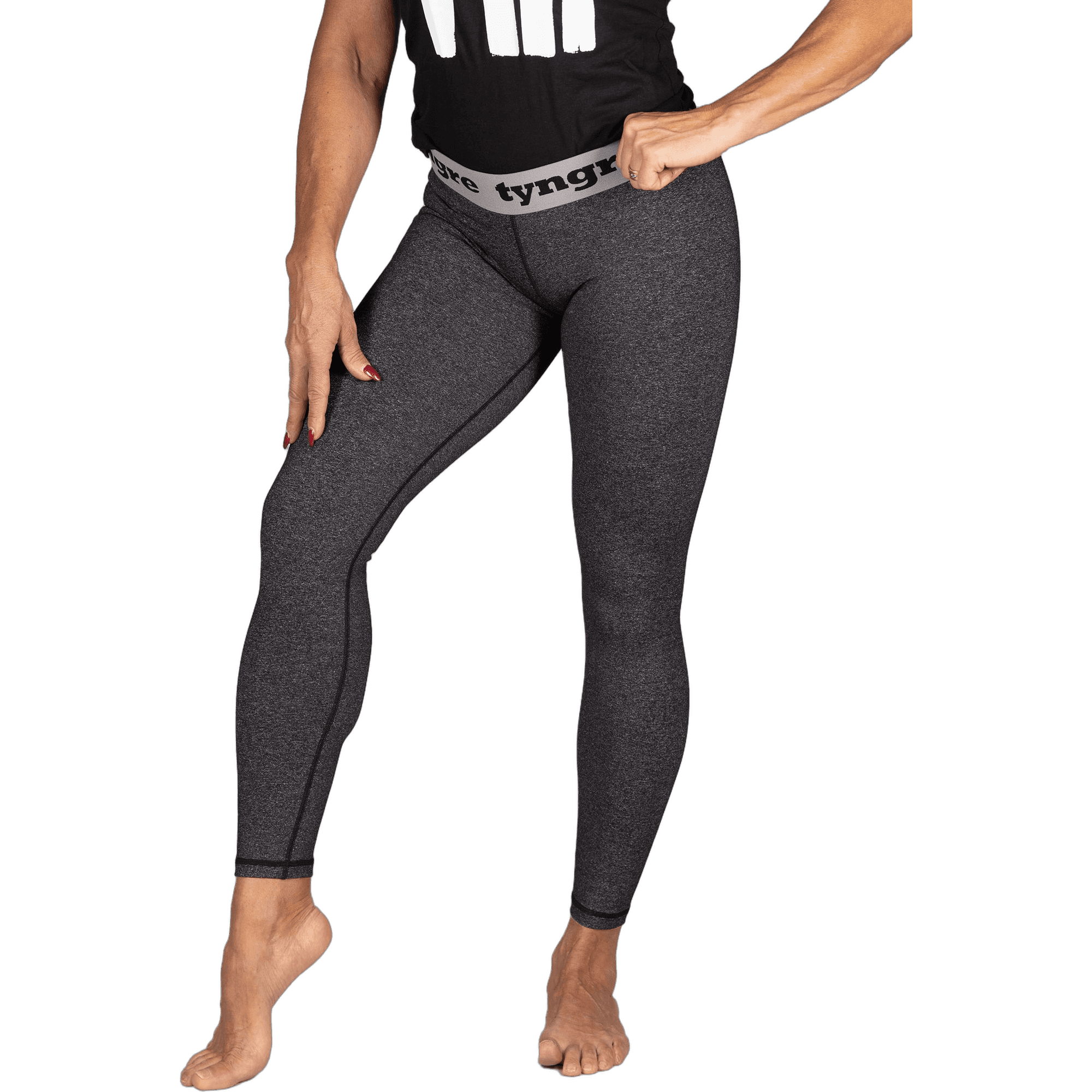 Bildnummer 1 av Tights Logo Dam Black