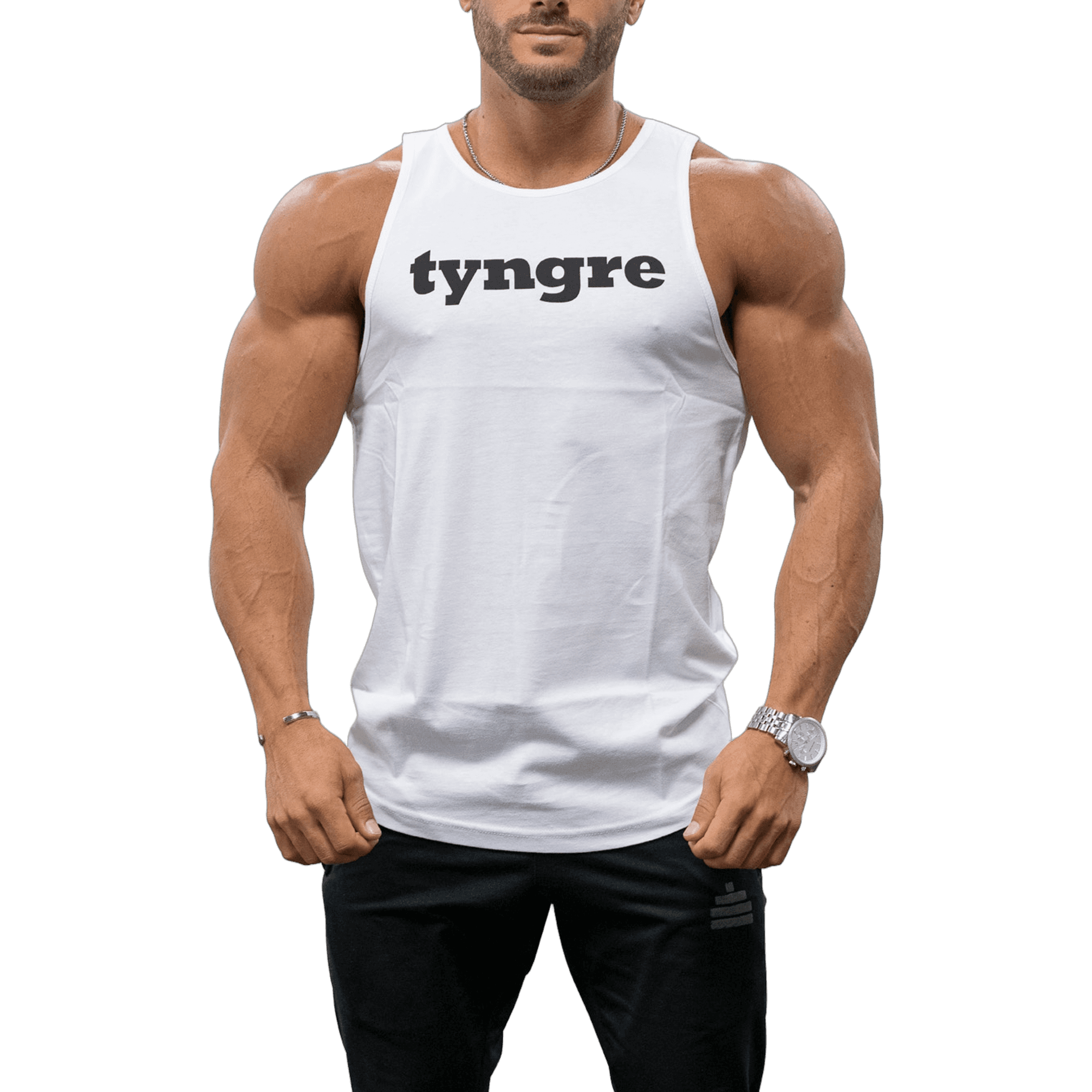 Bildnummer 1 av Tank Classic Mens White