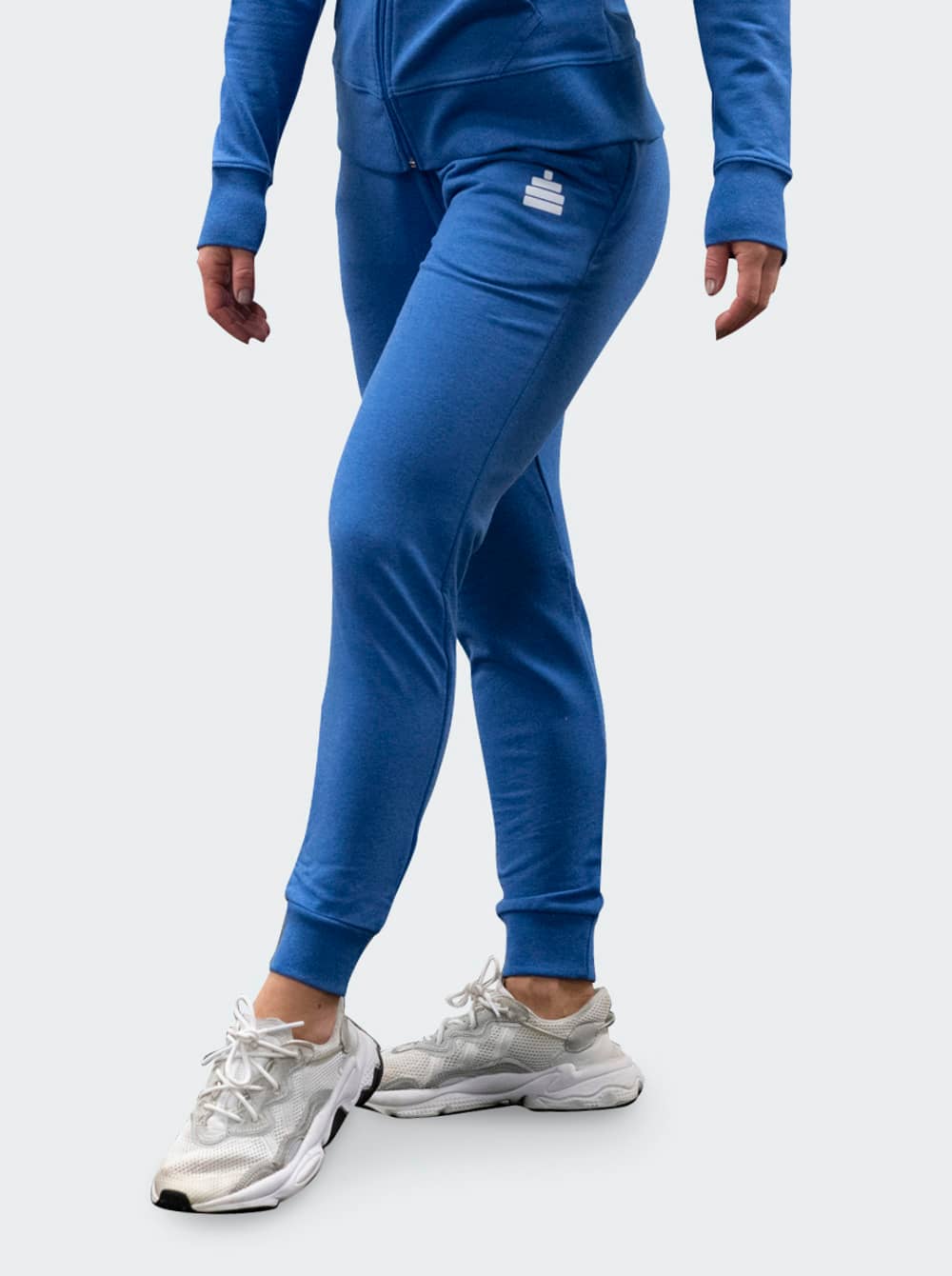 Bildnummer 2 av Sweatpants Work Womens Blue Melange