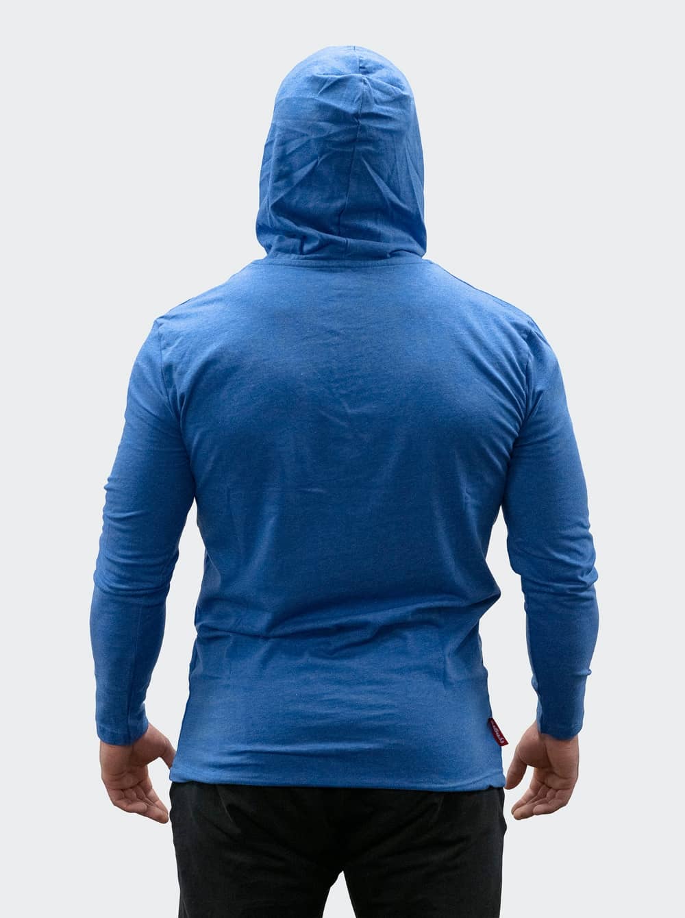 Bildnummer 5 av Hoodie Flow Mens Deep Blue Melange