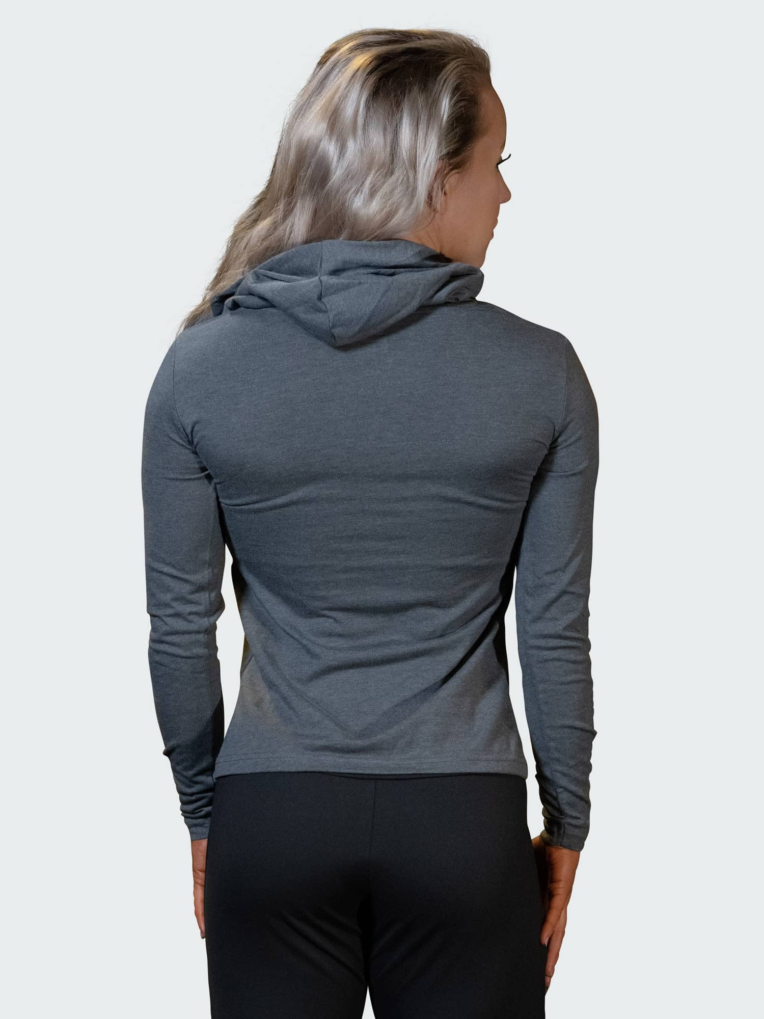 Bildnummer 2 av Hoodie Flow Womens Dark Grey