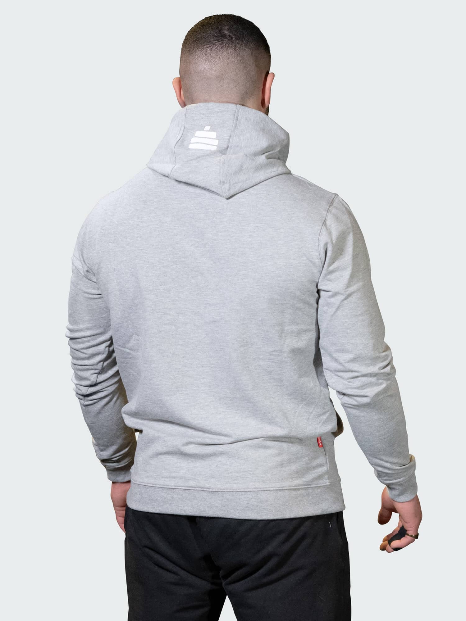 Bildnummer 2 av Hoodie Work Mens Light Grey