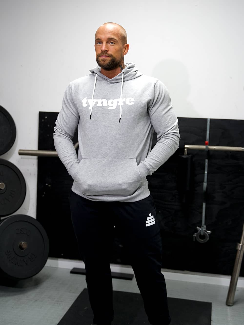 Bildnummer 4 av Hoodie Work Mens Light Grey
