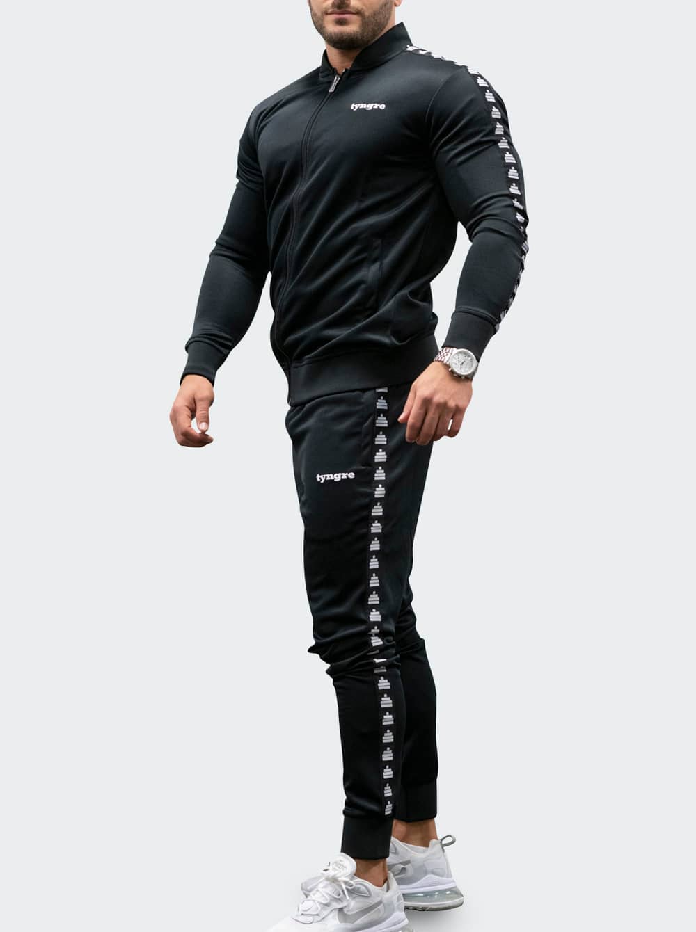 Bildnummer 5 av Tracksuit Jacket Mens Black