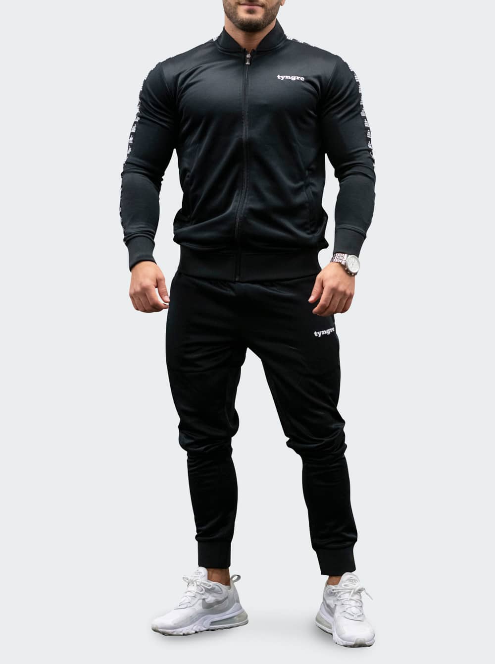 Bildnummer 4 av Tracksuit Jacket Mens Black
