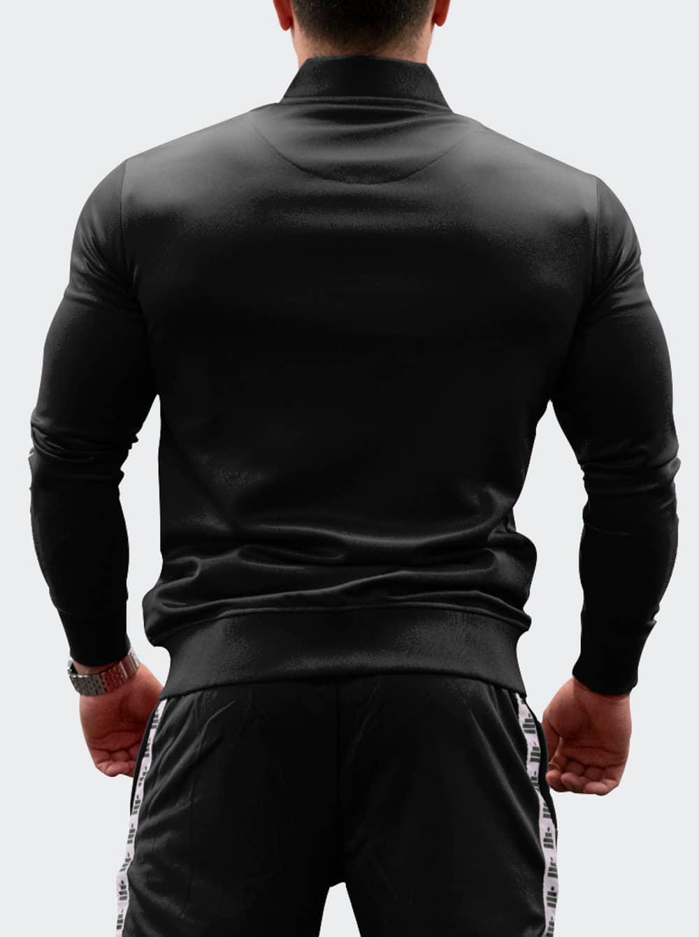 Bildnummer 3 av Tracksuit Jacket Mens Black