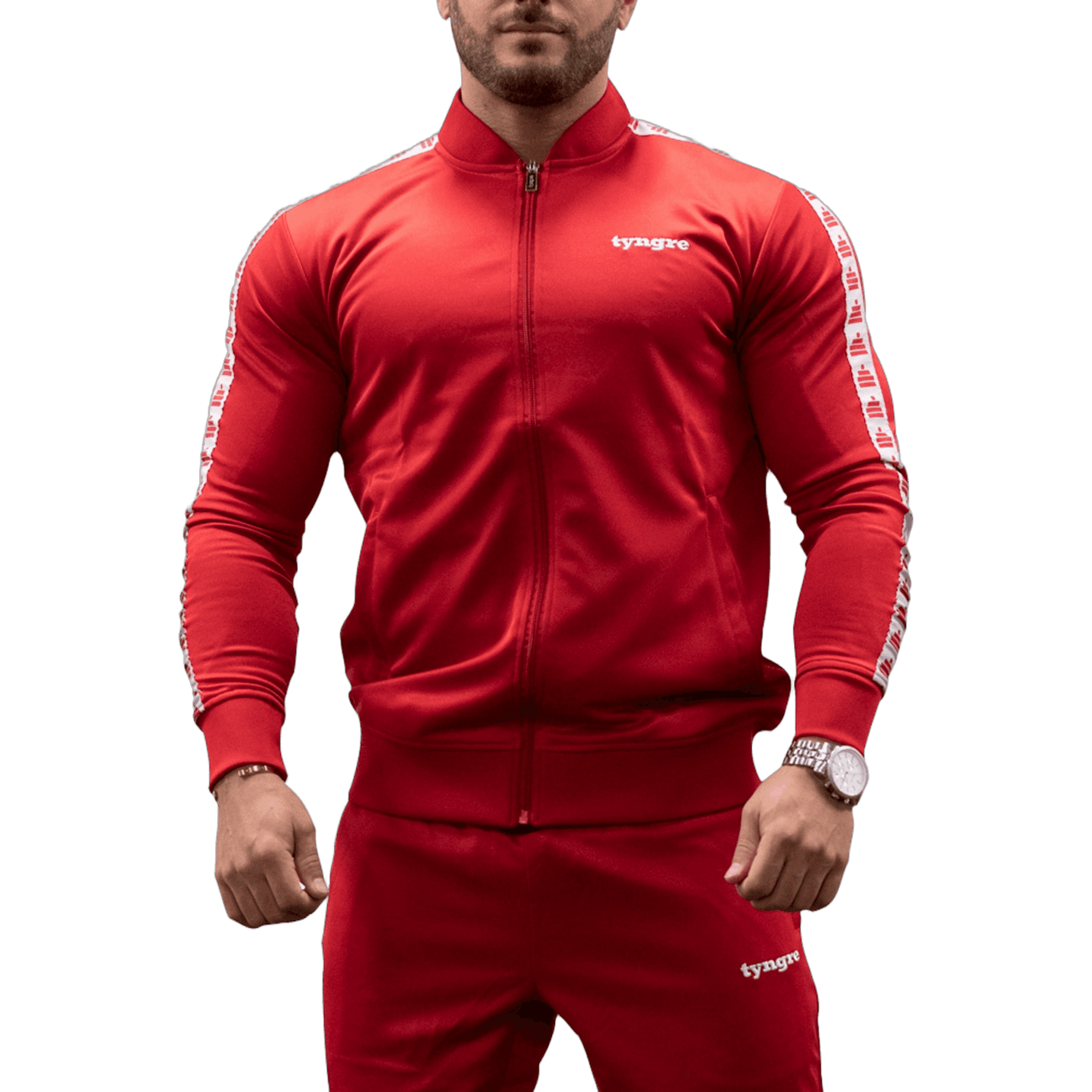 Bildnummer 1 av Tracksuit Jacket Mens Red