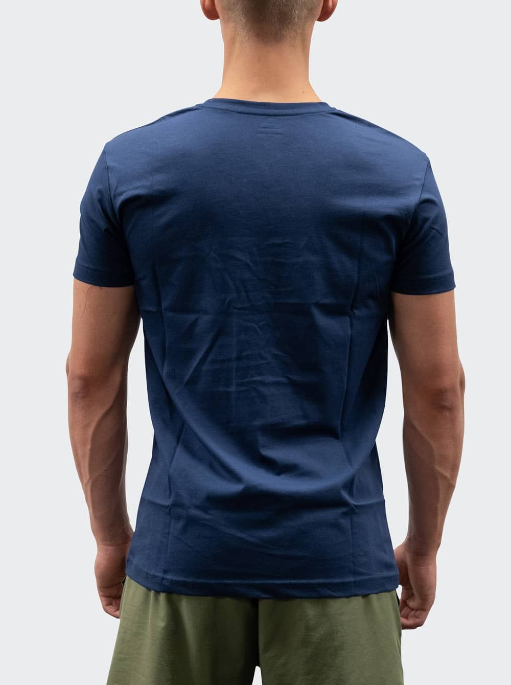 Bildnummer 3 av T-Shirt Discreet Mens Navy Blue