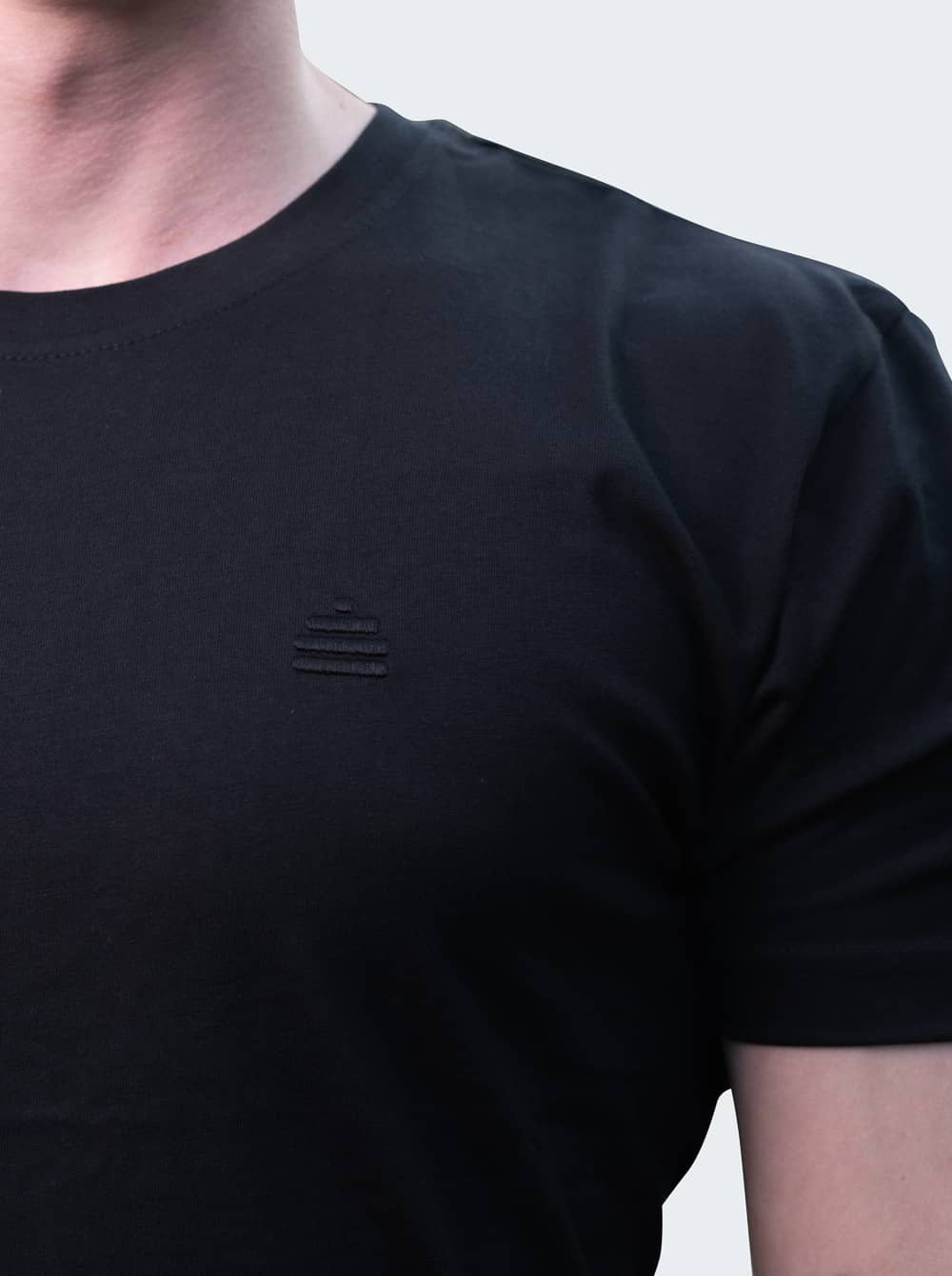 Bildnummer 2 av T-Shirt Discreet Mens Black