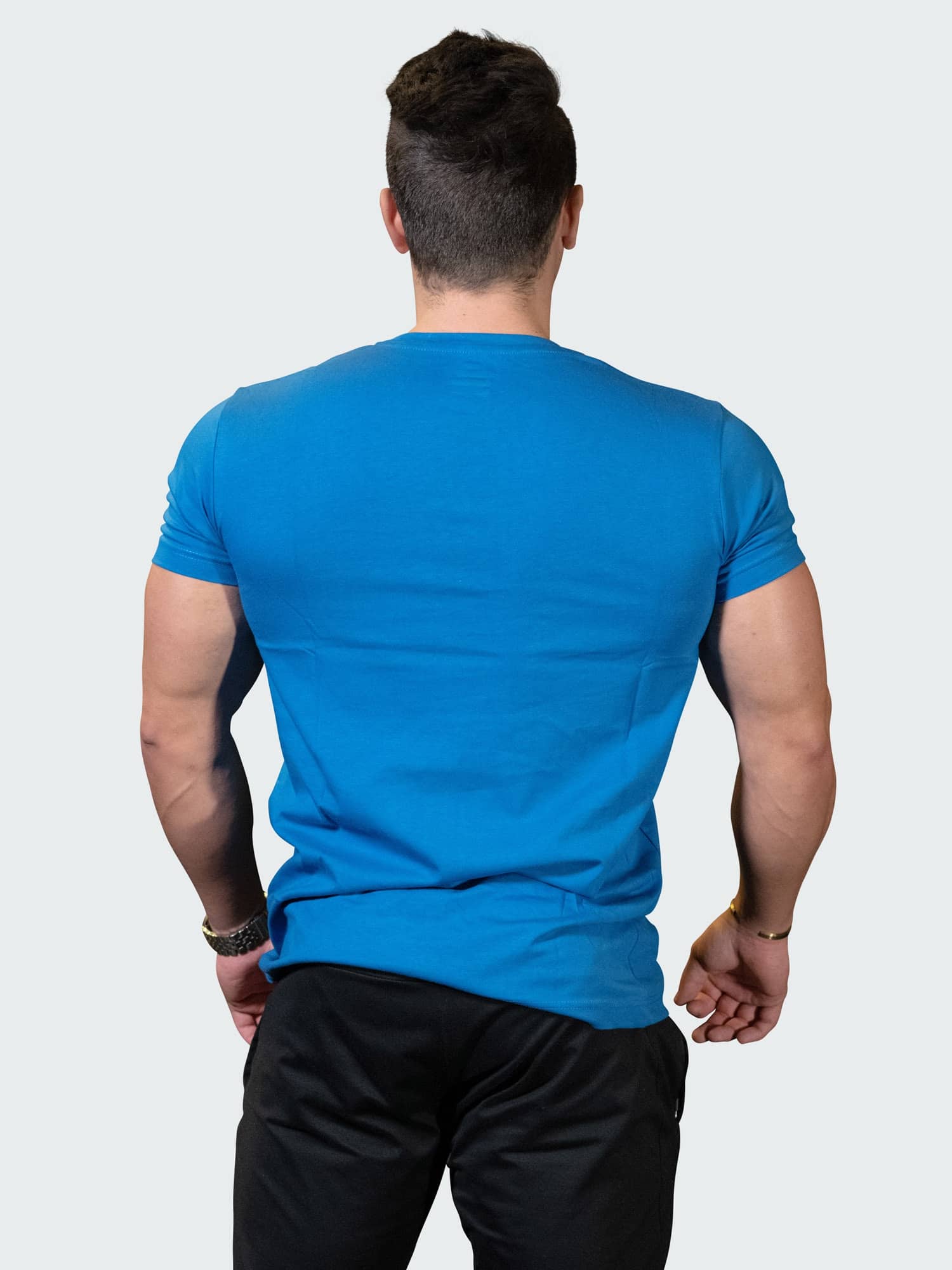 Bildnummer 2 av T-Shirt Logo Mens Blue Yellow