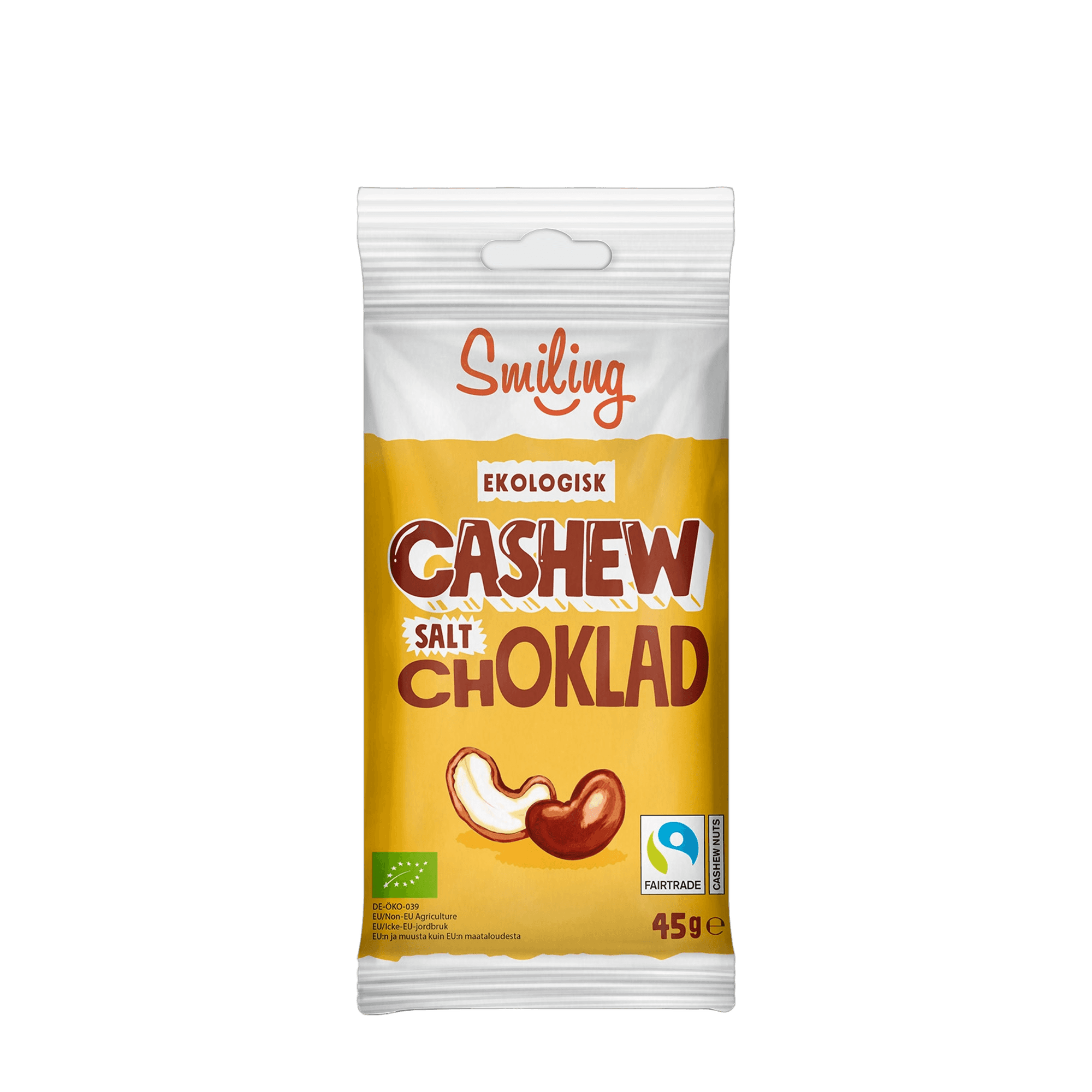 Bildnummer 1 av Smiling Cashew Salt Choklad 45g
