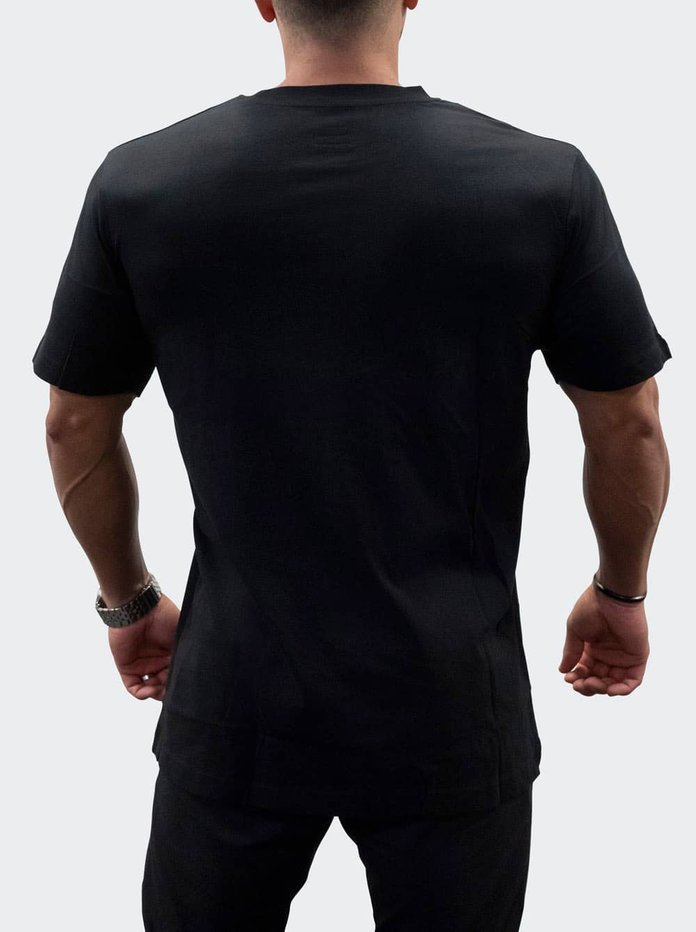 Bildnummer 3 av T-Shirt Loose Fit A&A Mens Black