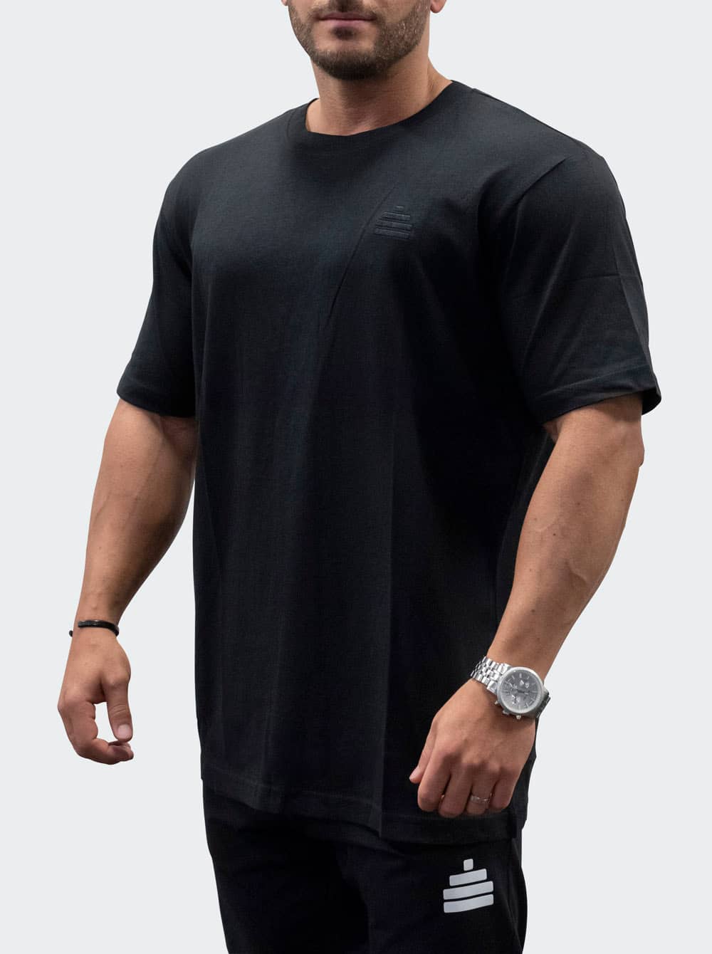 Bildnummer 2 av T-Shirt Loose Fit Discreet Mens Black