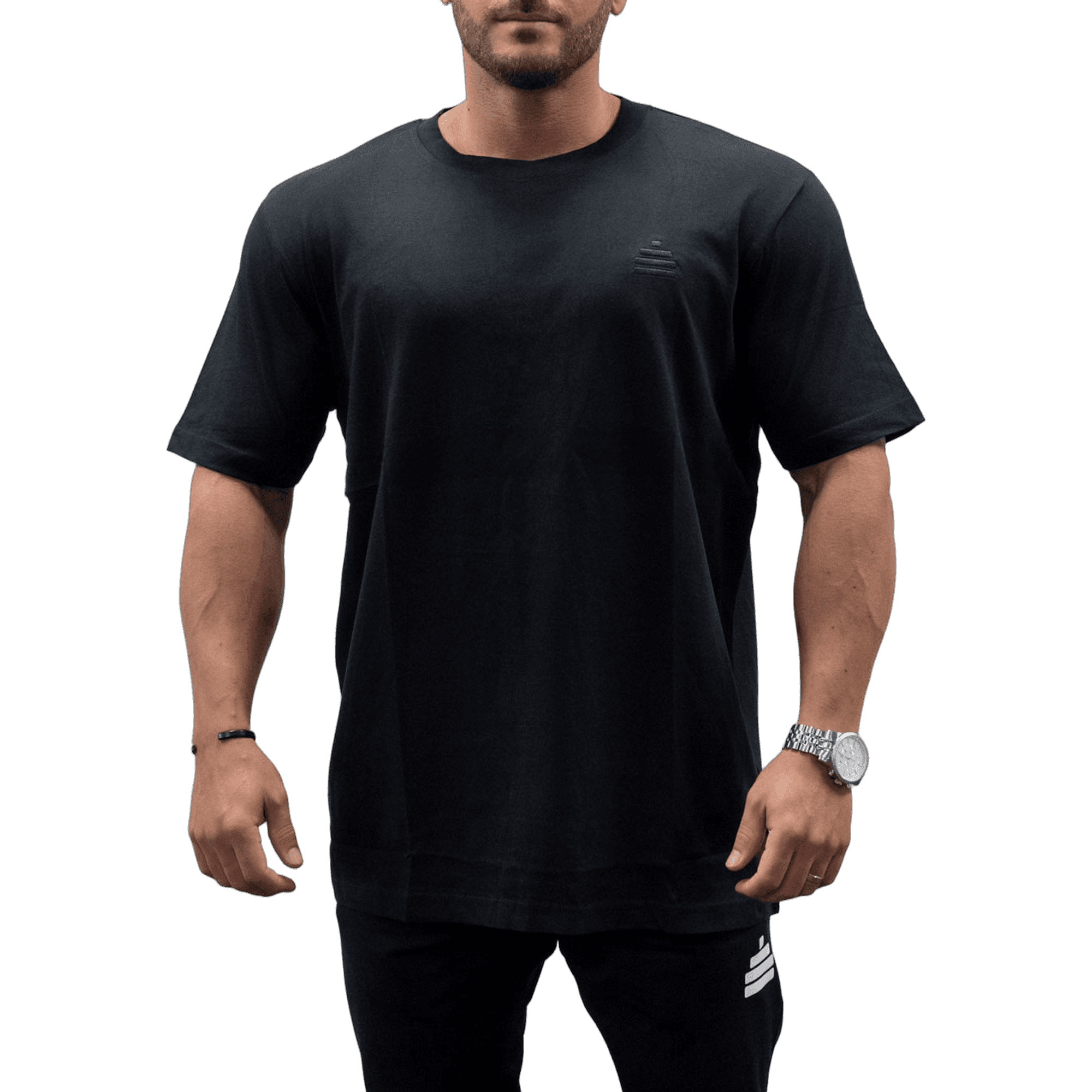 Bildnummer 1 av T-Shirt Loose Fit Discreet Mens Black
