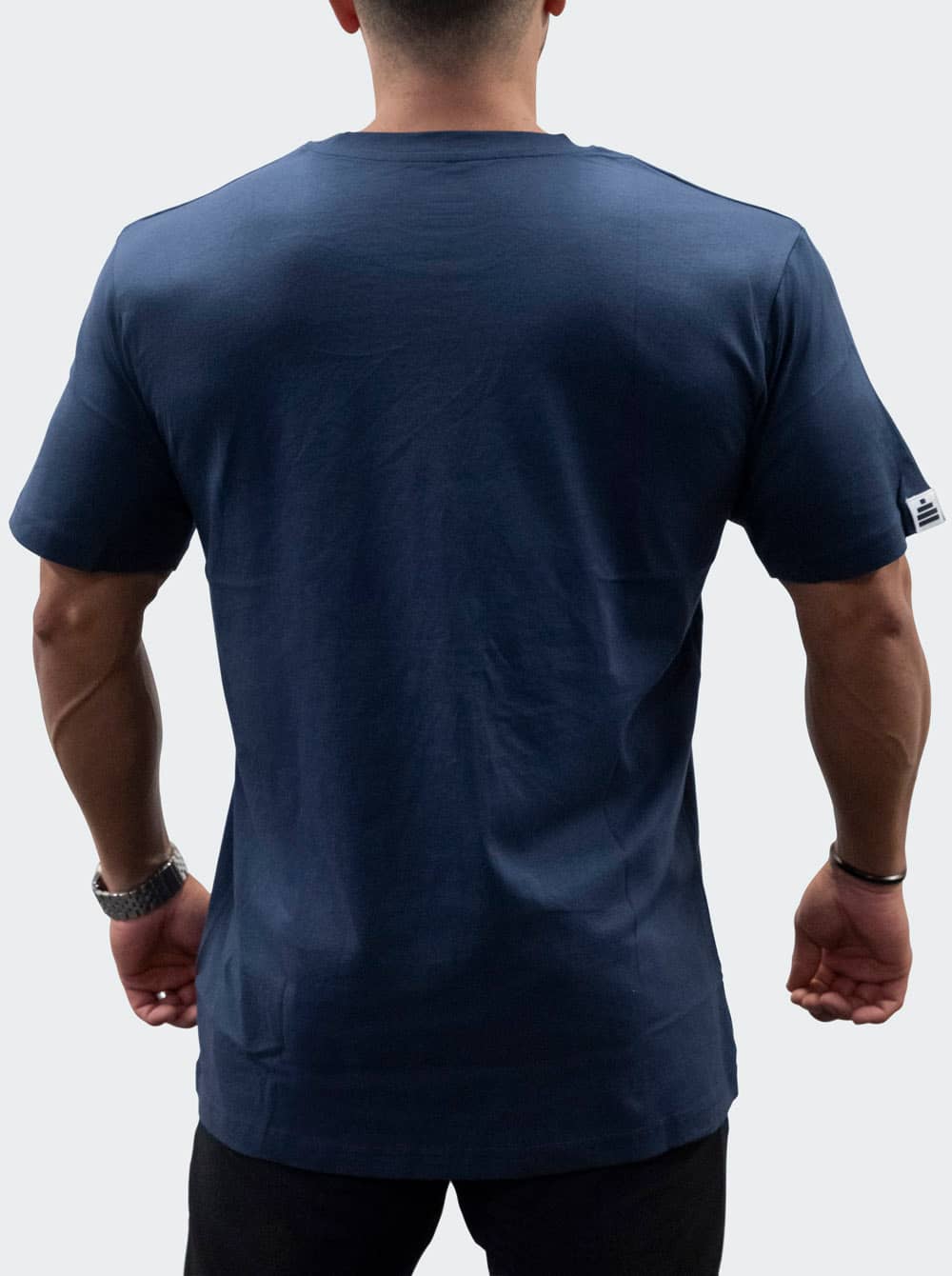 Bildnummer 3 av T-Shirt Loose Fit Logo Mens Navy