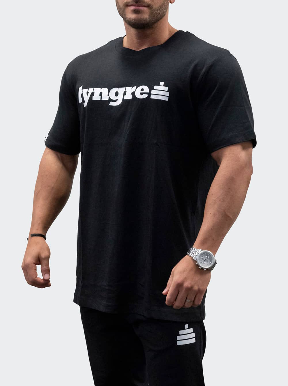 Bildnummer 2 av T-Shirt Loose Fit Logo Mens Black