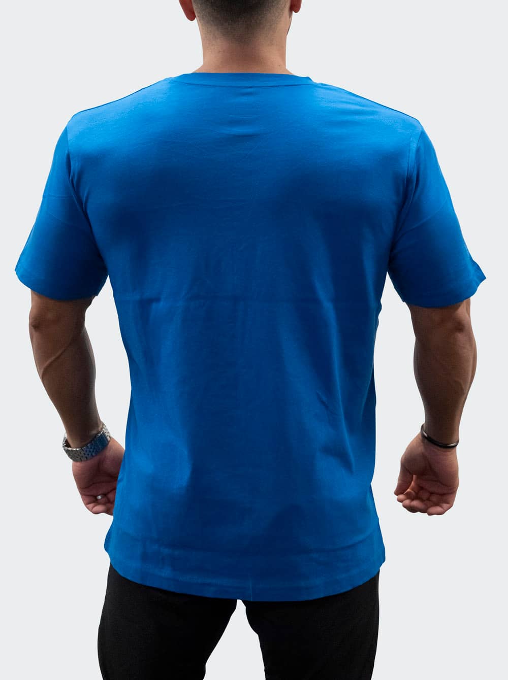 Bildnummer 3 av T-Shirt Loose Fit Logo Mens Blue/Yellow