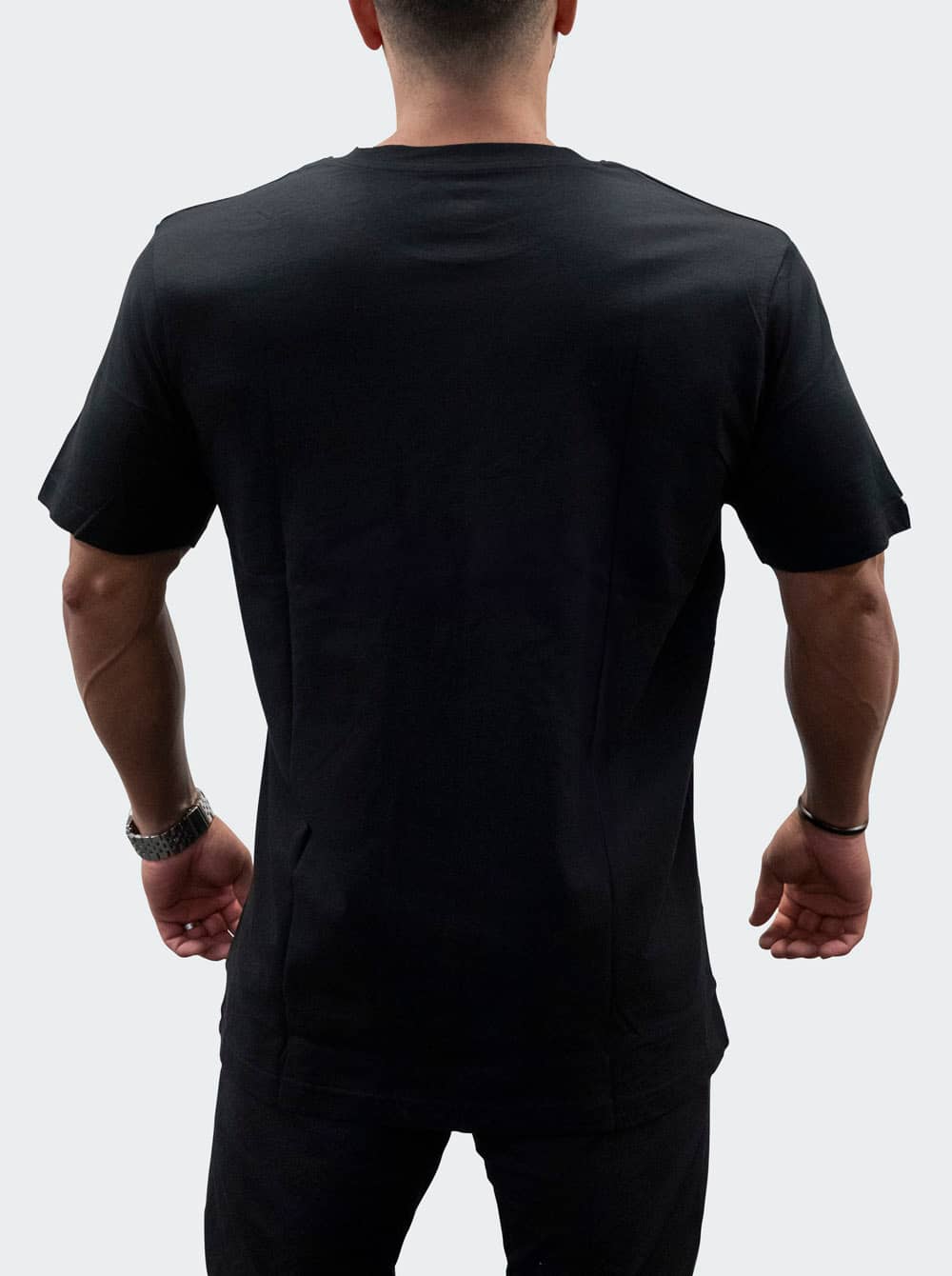 Bildnummer 3 av T-Shirt Loose Fit Old School Mens Black