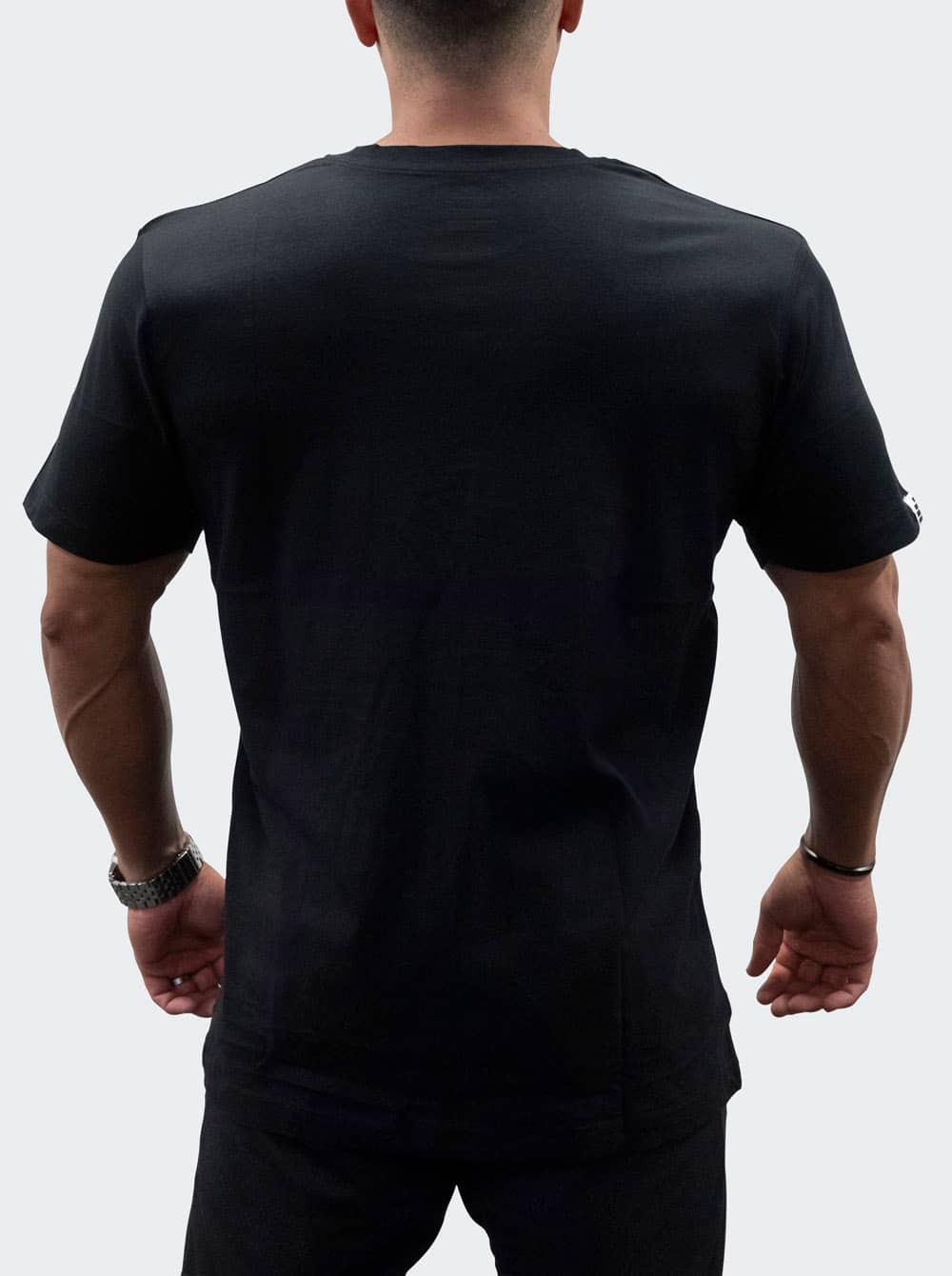 Bildnummer 3 av T-Shirt Loose Fit Silhouette Mens Black/Silver