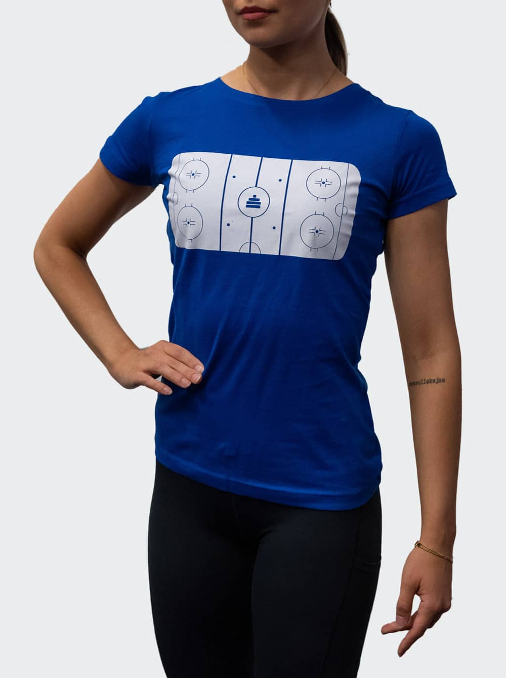 Bildnummer 2 av T-Shirt Hockey Womens Royal Blue