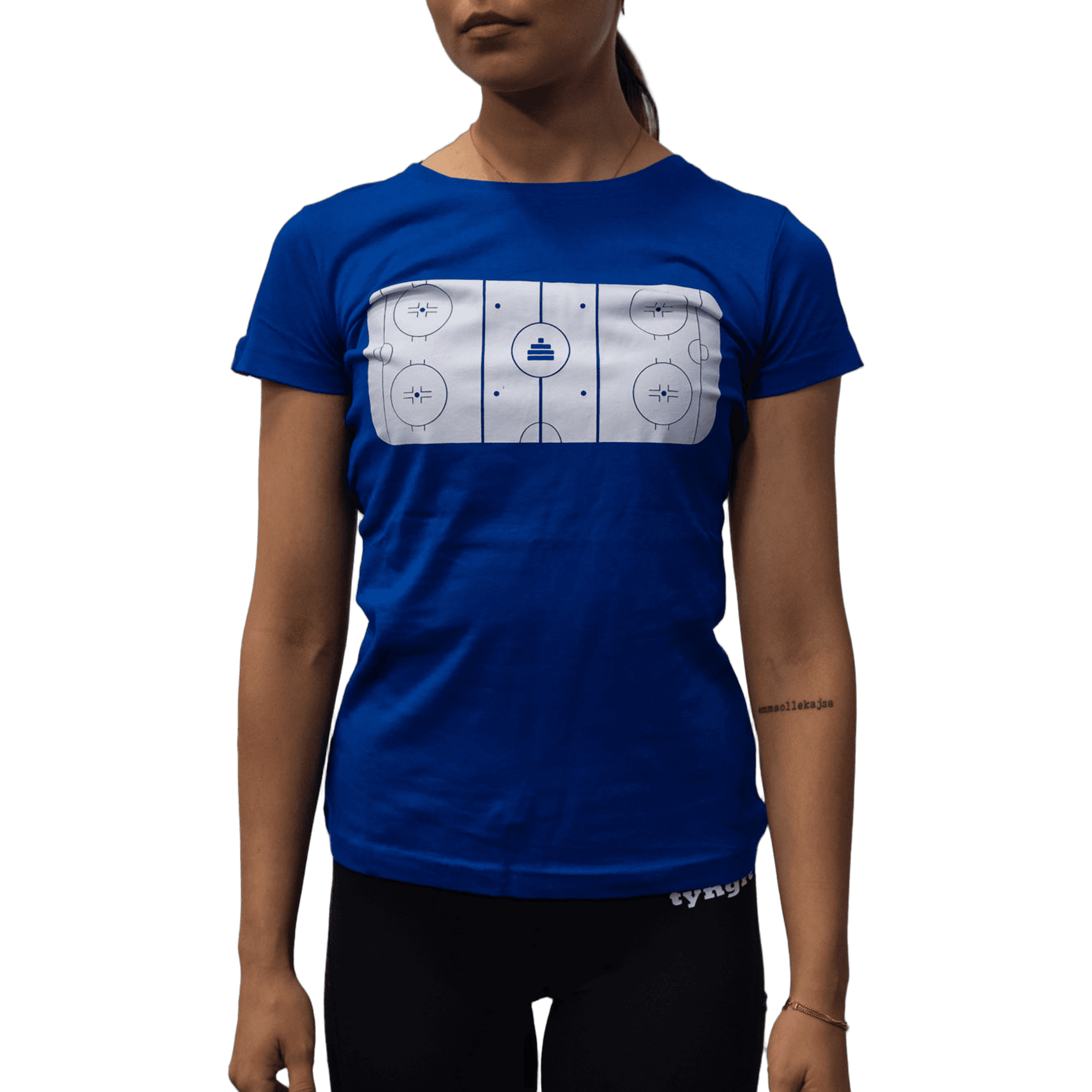 Bildnummer 1 av T-Shirt Hockey Womens Royal Blue