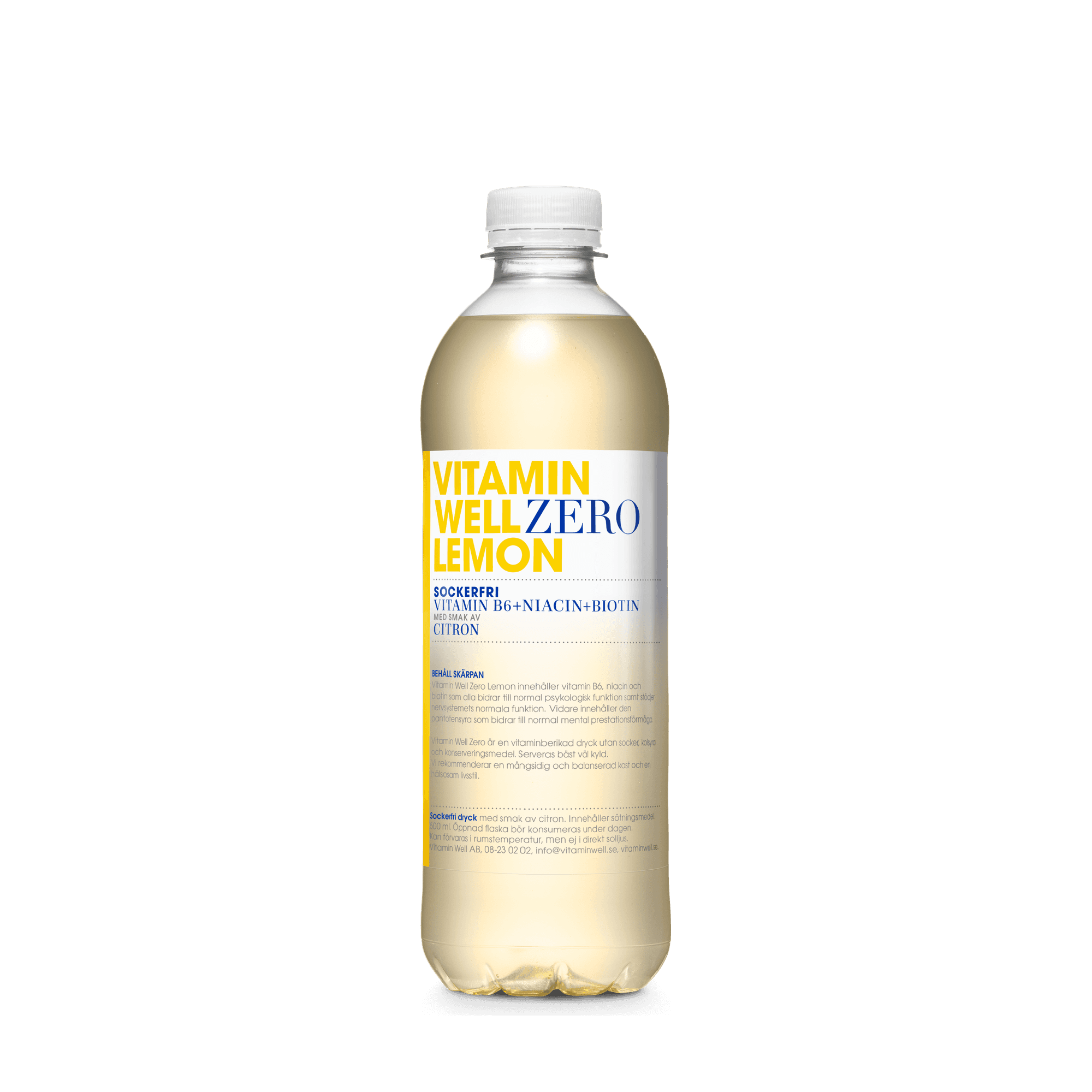 Bildnummer 1 av Vitamin Well Zero Lemon 500ml